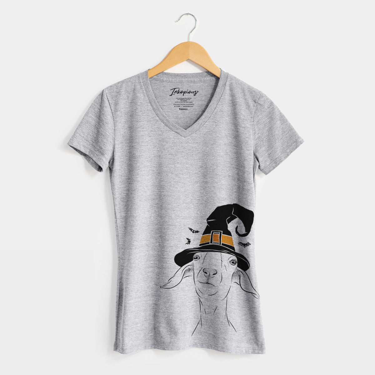 Witch Kara Dune the Spanish Boer Goat - Women's Perfect V-neck Shirt