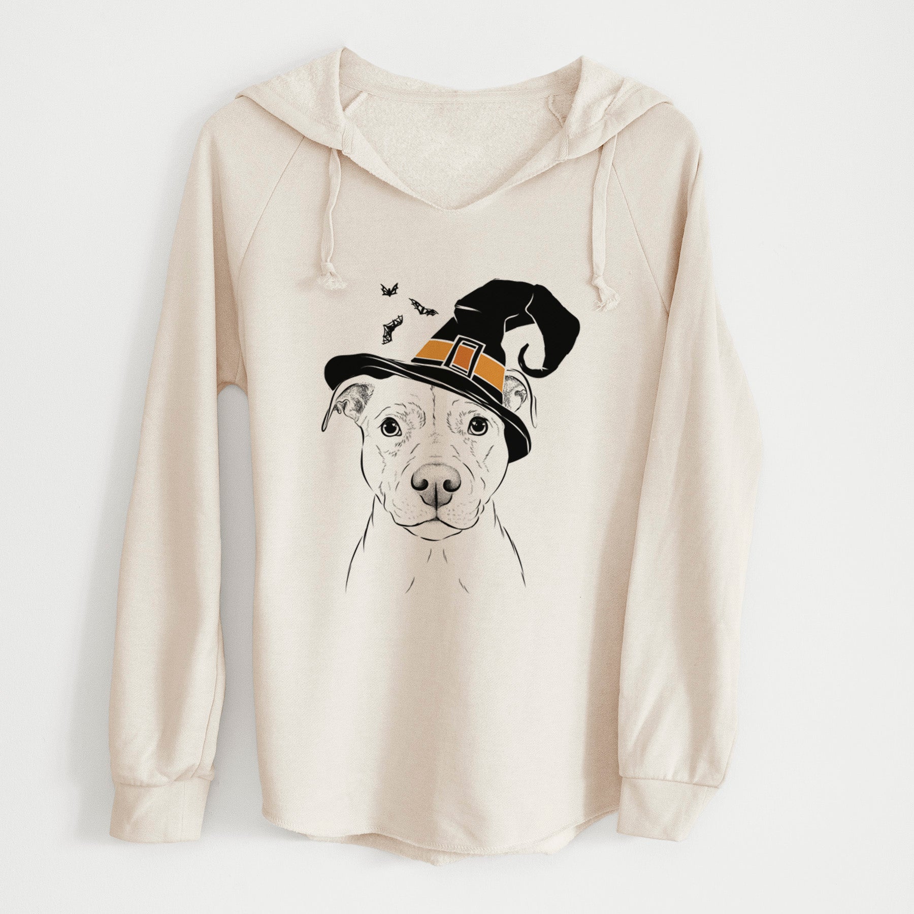 Witch Khaleesi the Pitbull - Cali Wave Hooded Sweatshirt