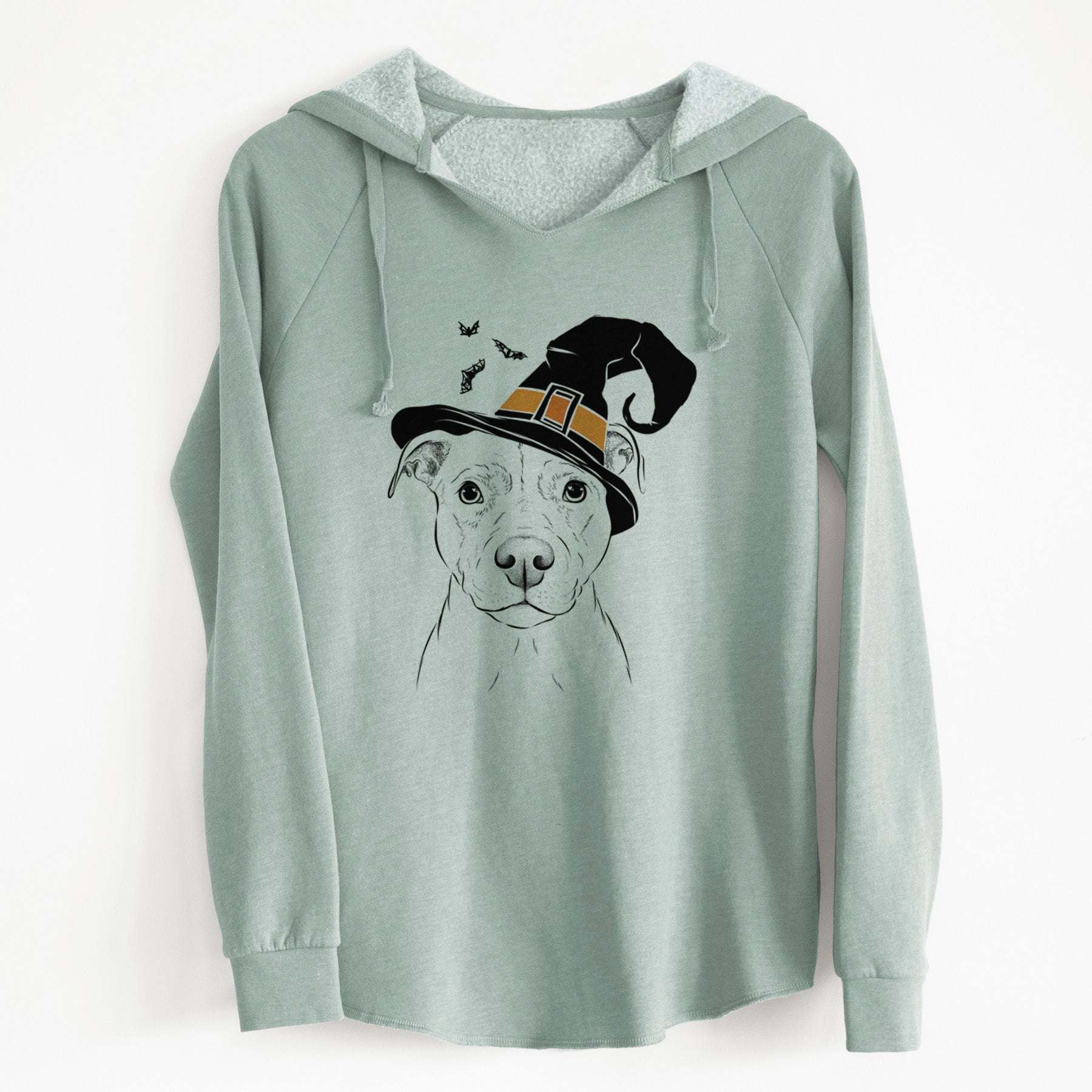 Witch Khaleesi the Pitbull - Cali Wave Hooded Sweatshirt