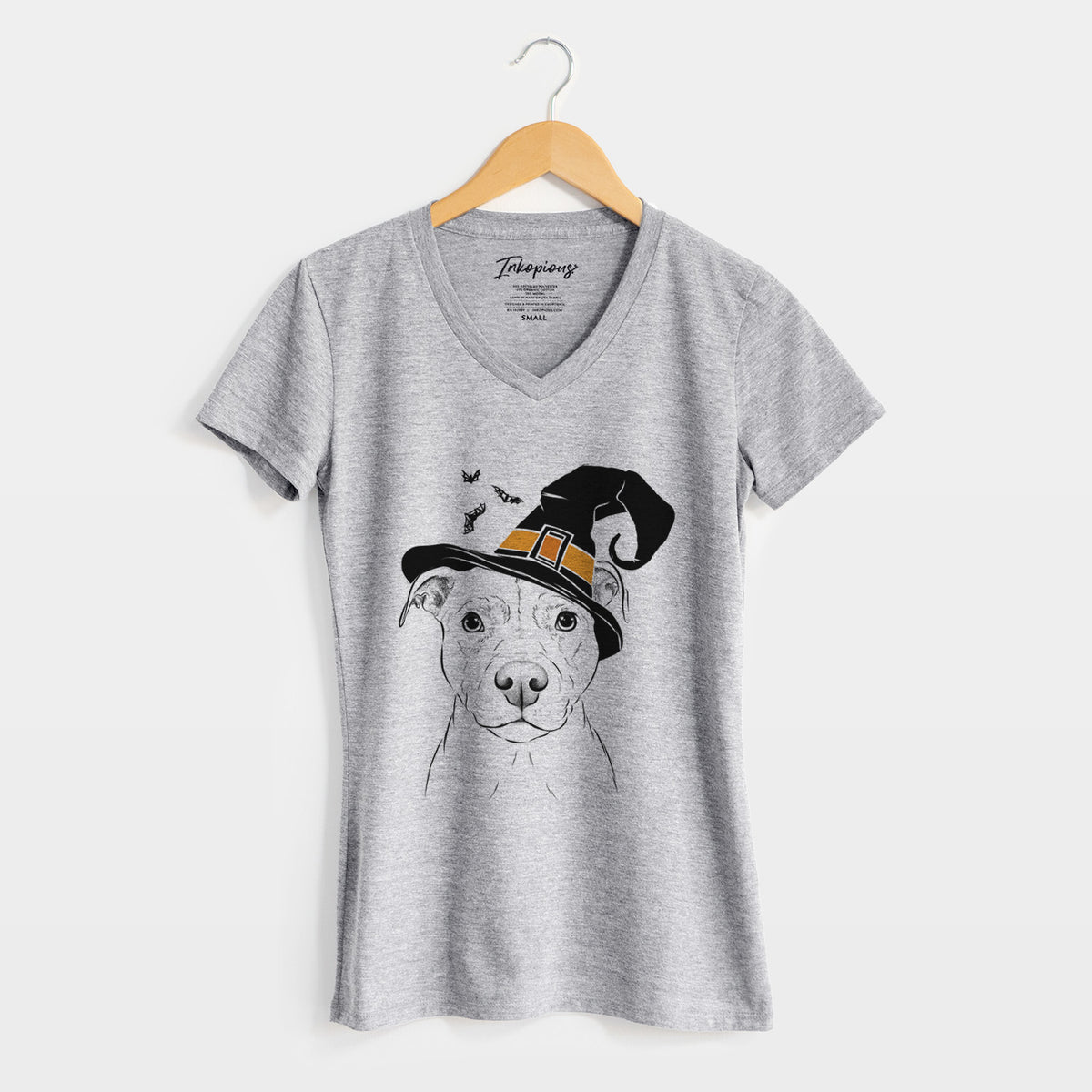 Witch Khaleesi the Pitbull - Women's Perfect V-neck Shirt
