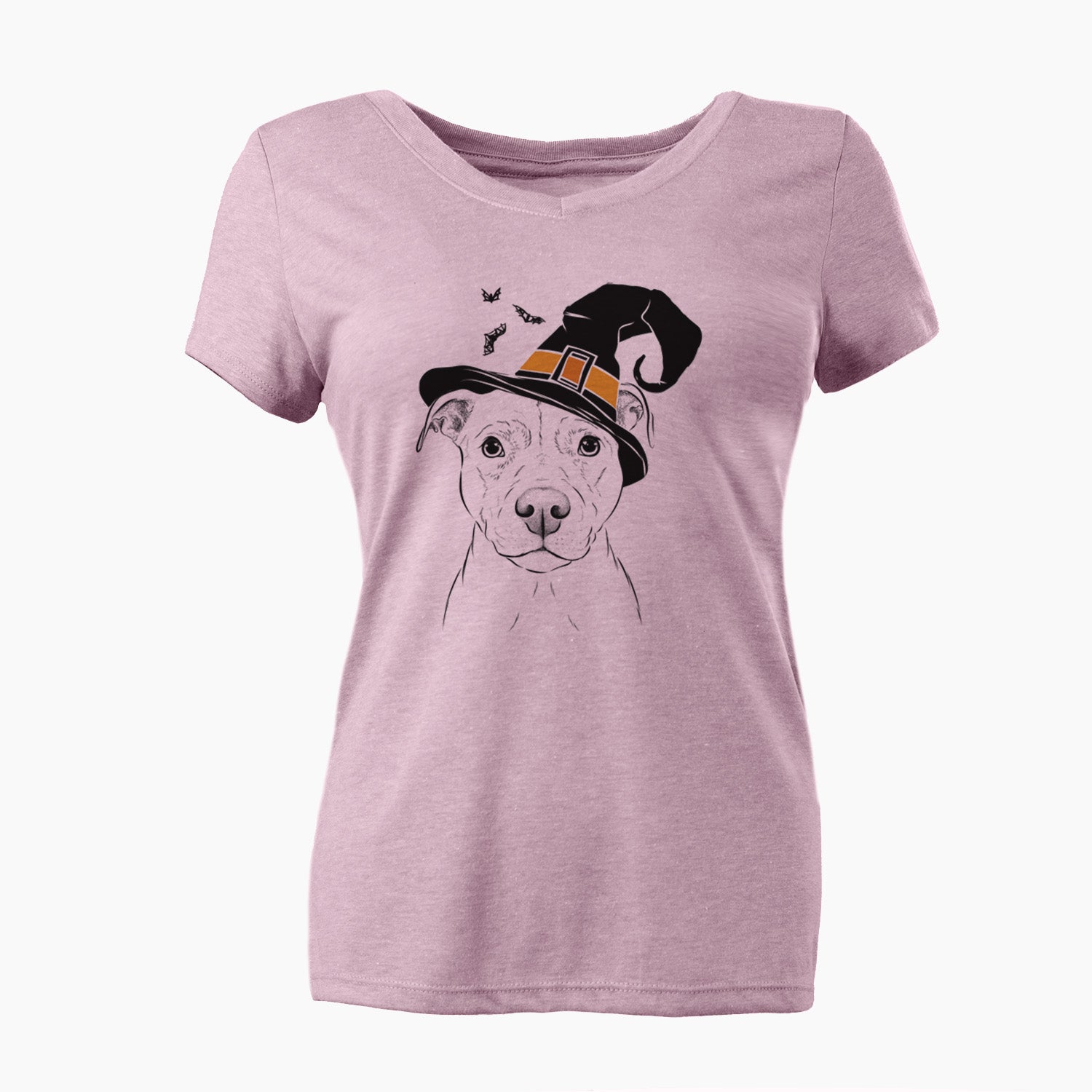 Witch Khaleesi the Pitbull - Women's Perfect V-neck Shirt