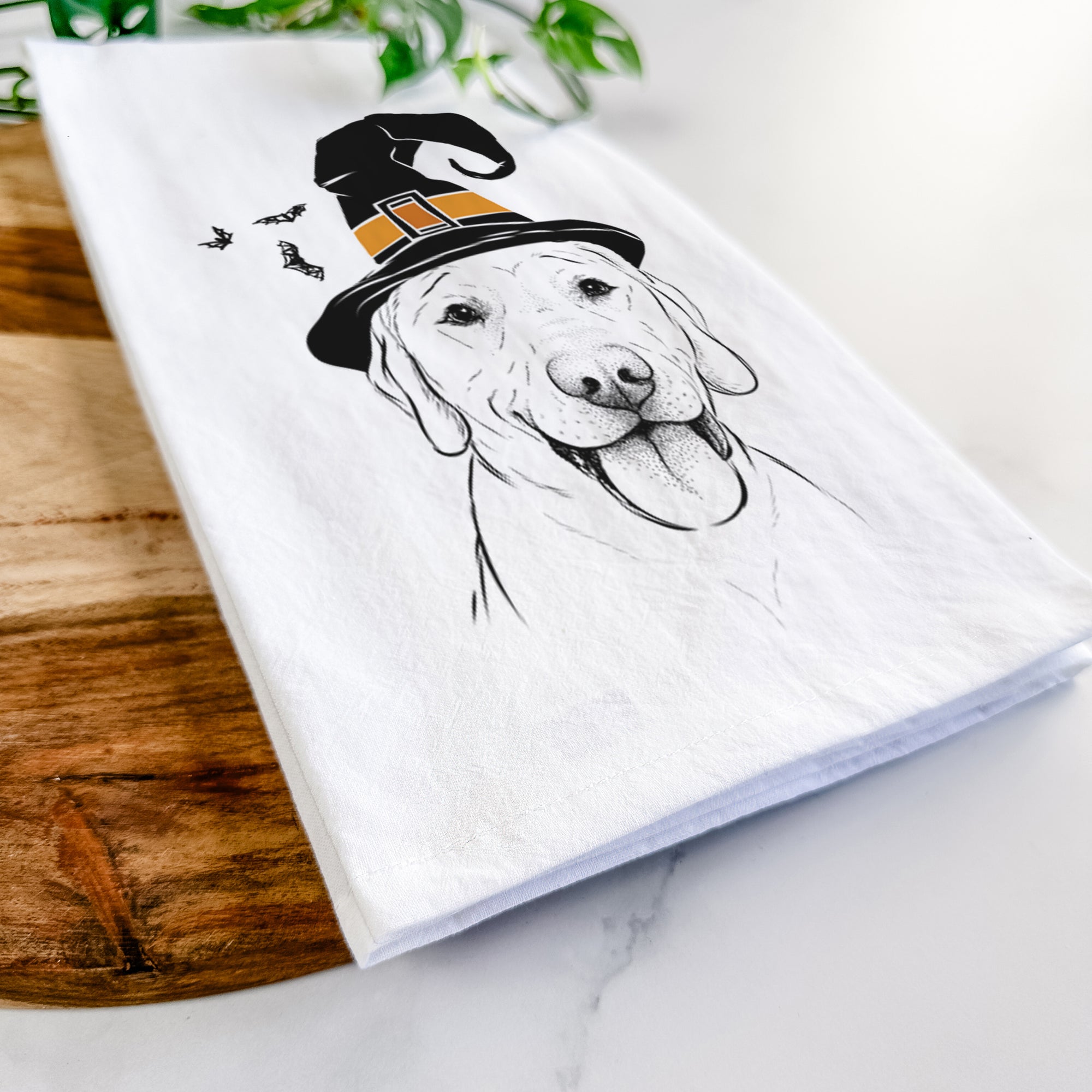 Klay the Labrador Retriever Tea Towel