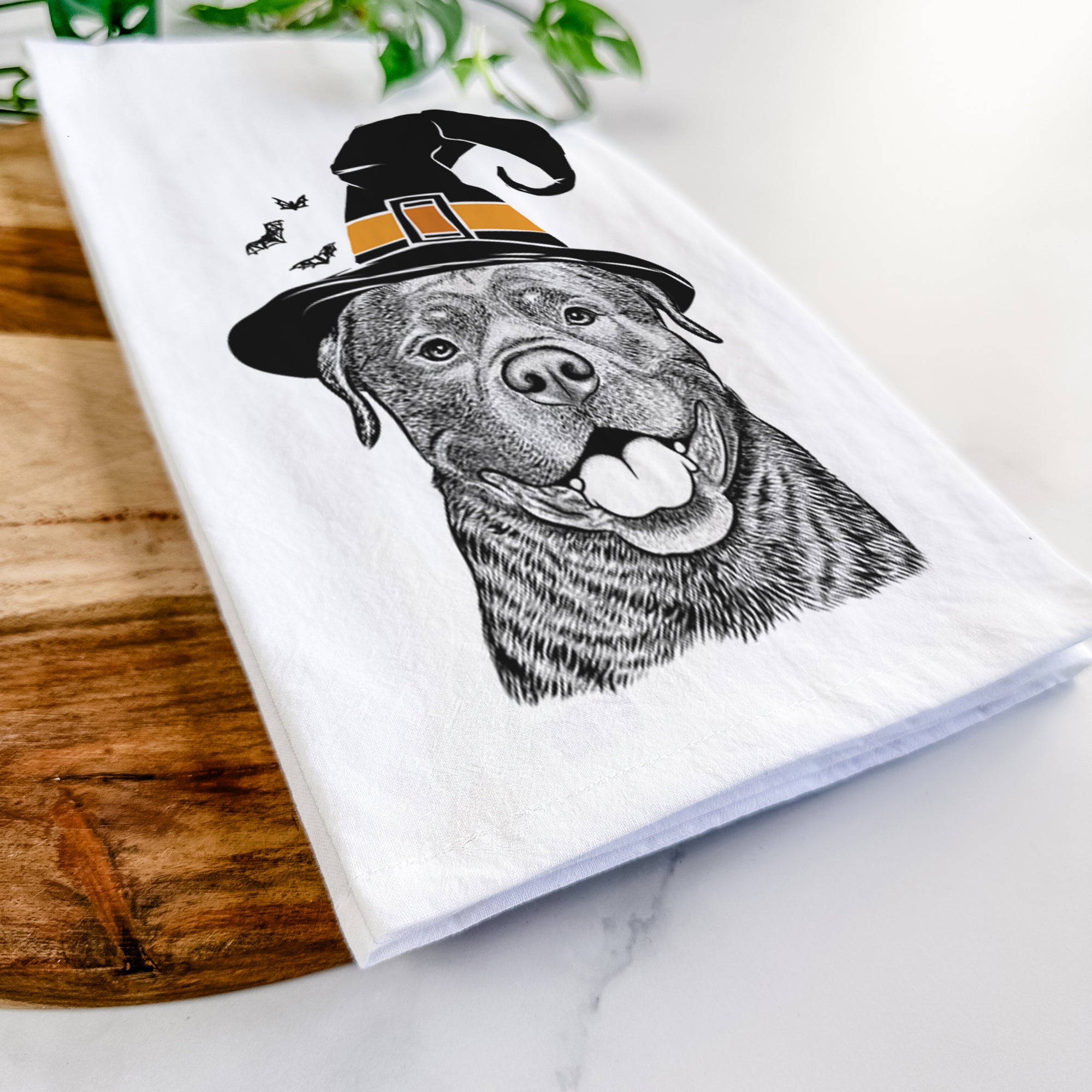 Kojak the Rottweiler Tea Towel