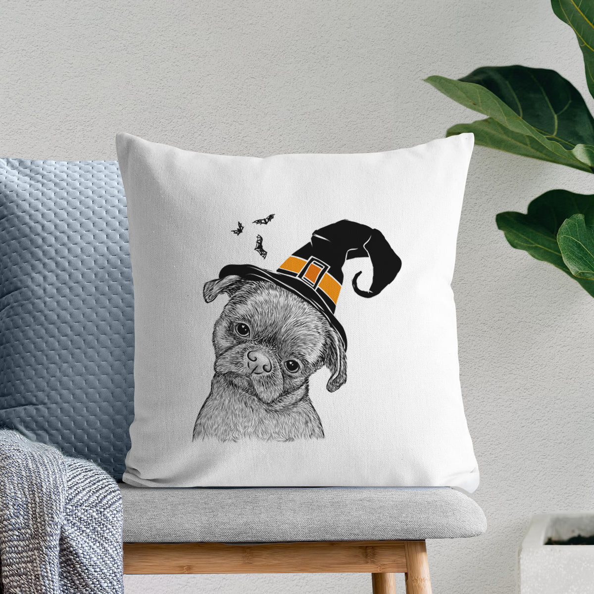 Koko the Shih Tzu - Throw Pillow Cover