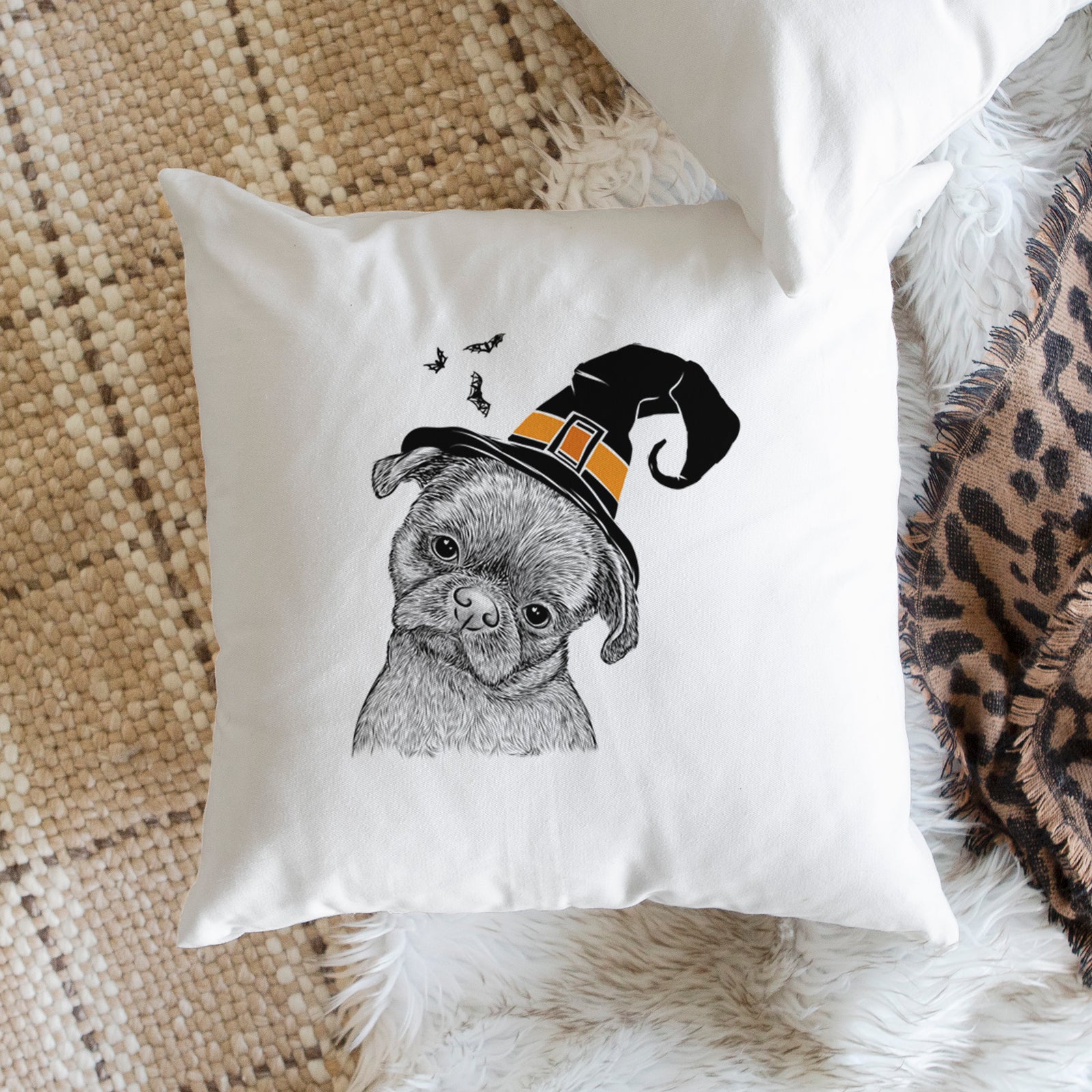 Koko the Shih Tzu - Throw Pillow Cover