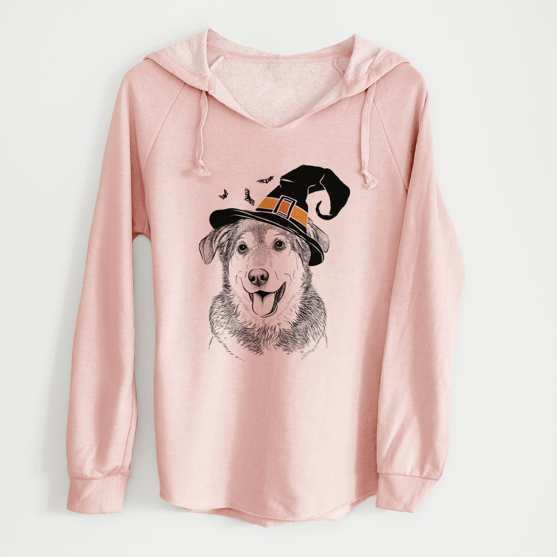 Witch Lance the Lab/Shepherd Mix - Cali Wave Hooded Sweatshirt