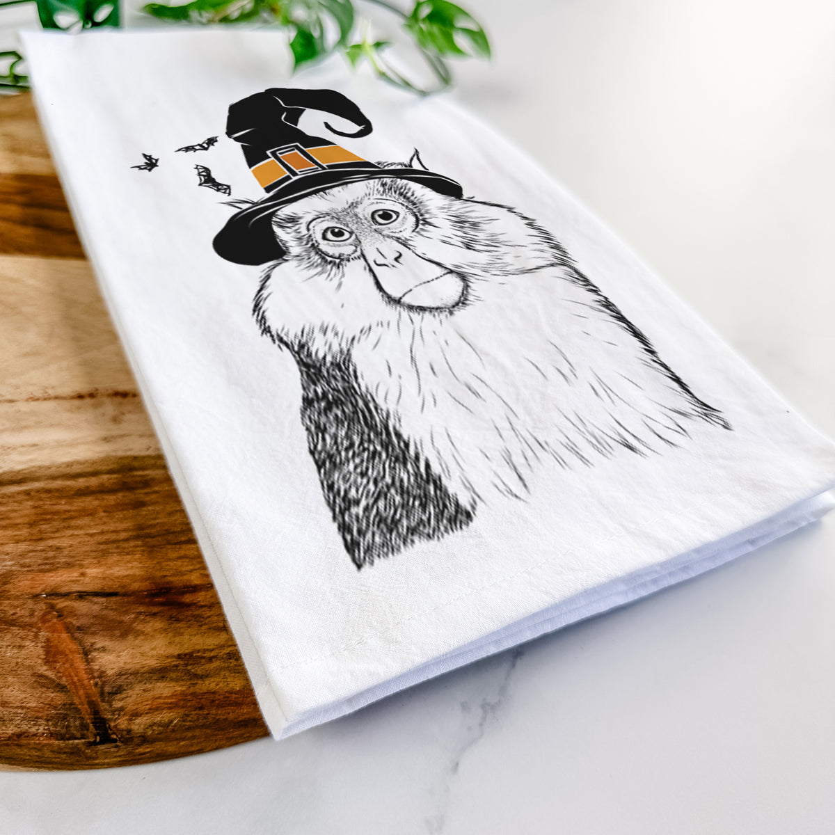 Matata the Mona Monkey Tea Towel