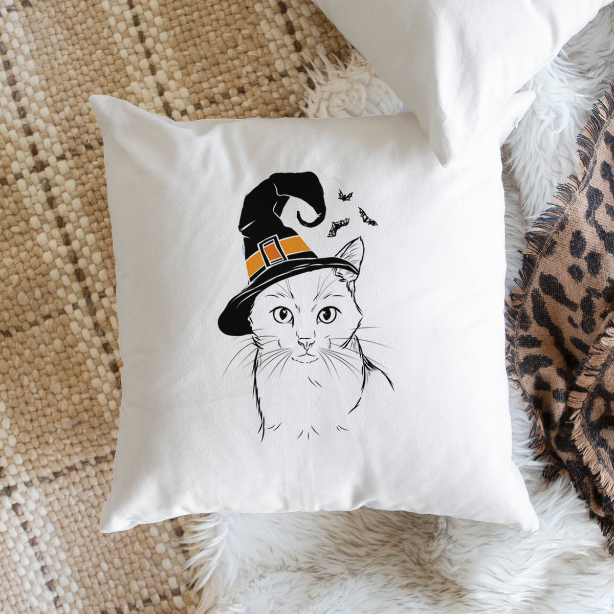 Maverick the Cat - Throw Pillow Cover
