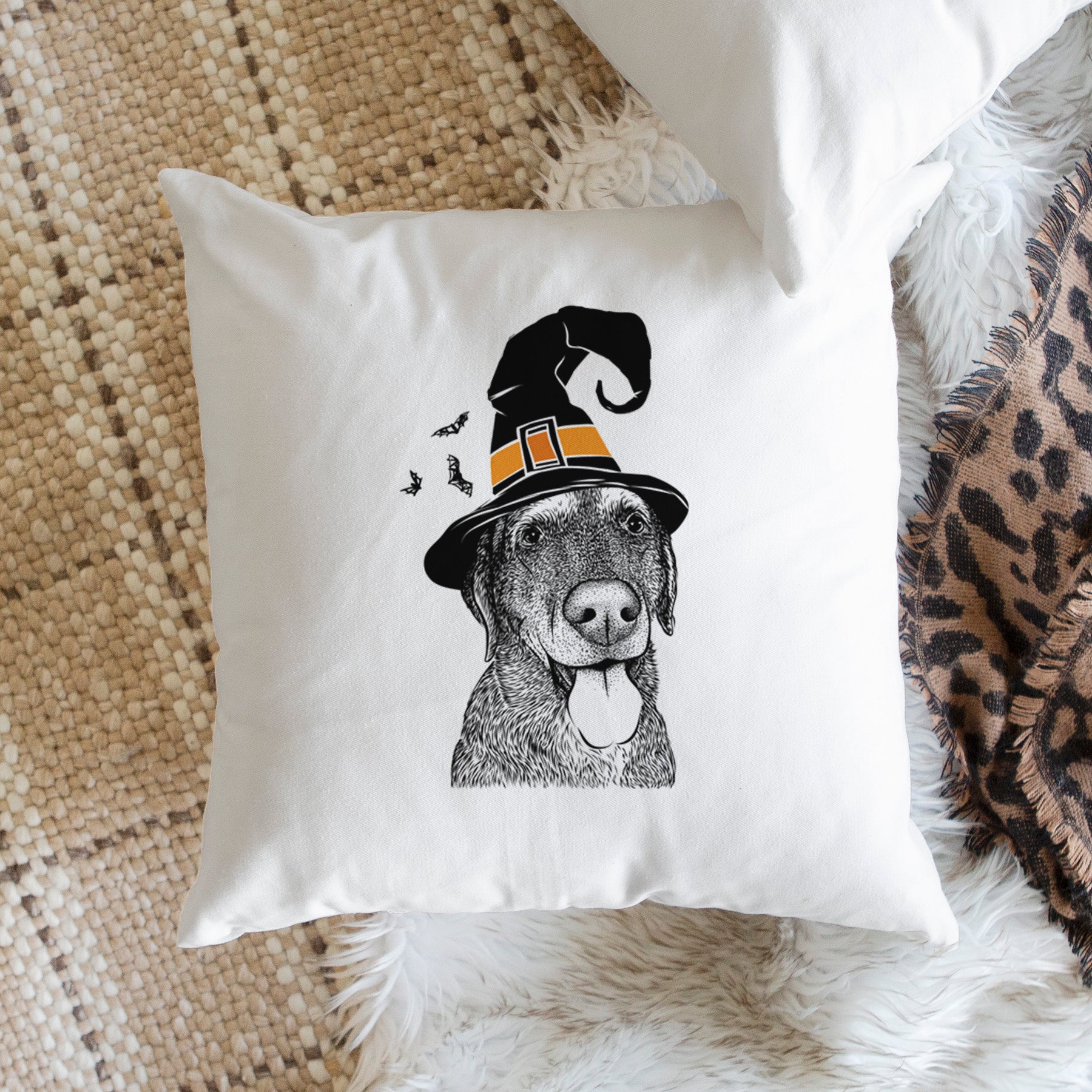 Max the Labrador Retriever - Throw Pillow Cover