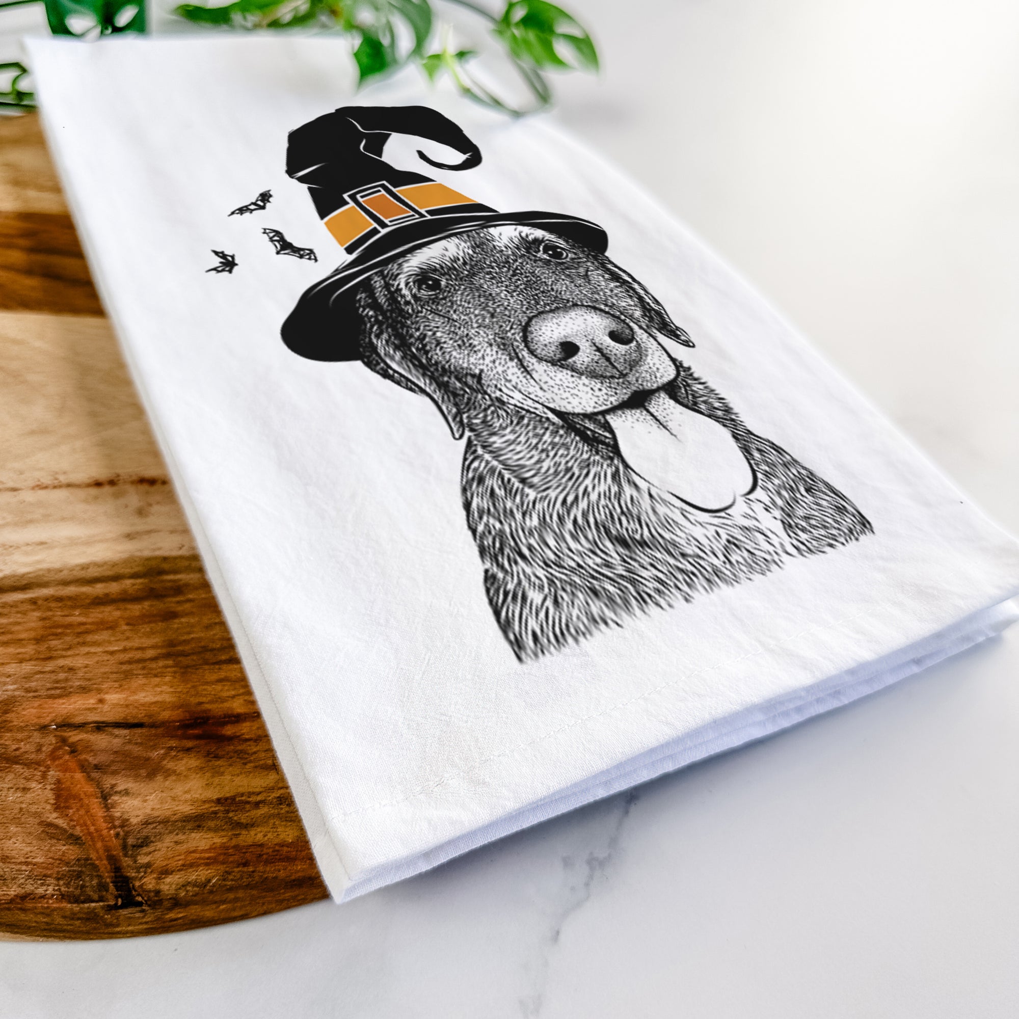 Max the Labrador Retriever Tea Towel