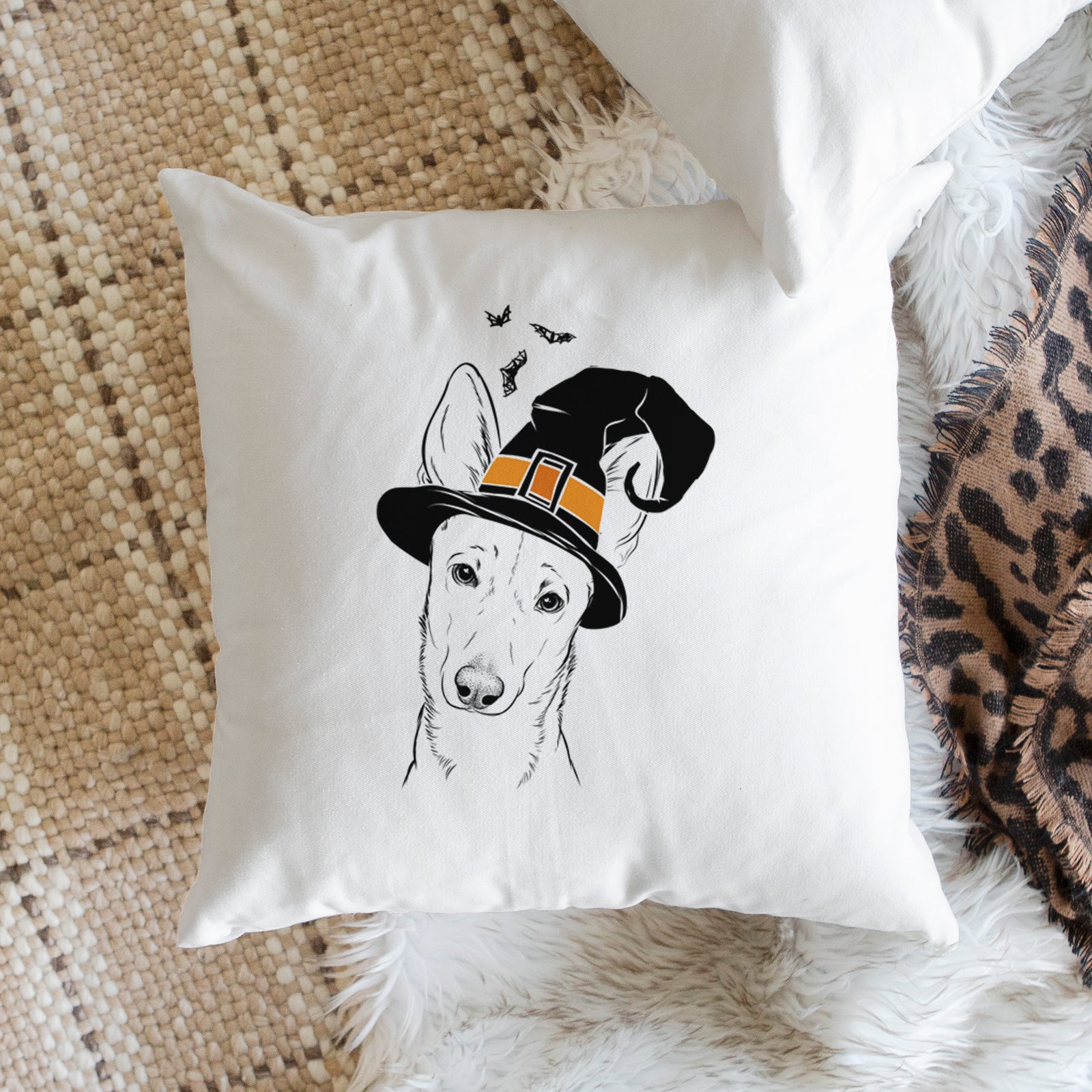 Nala the Carolina Dog - Throw Pillow Cover