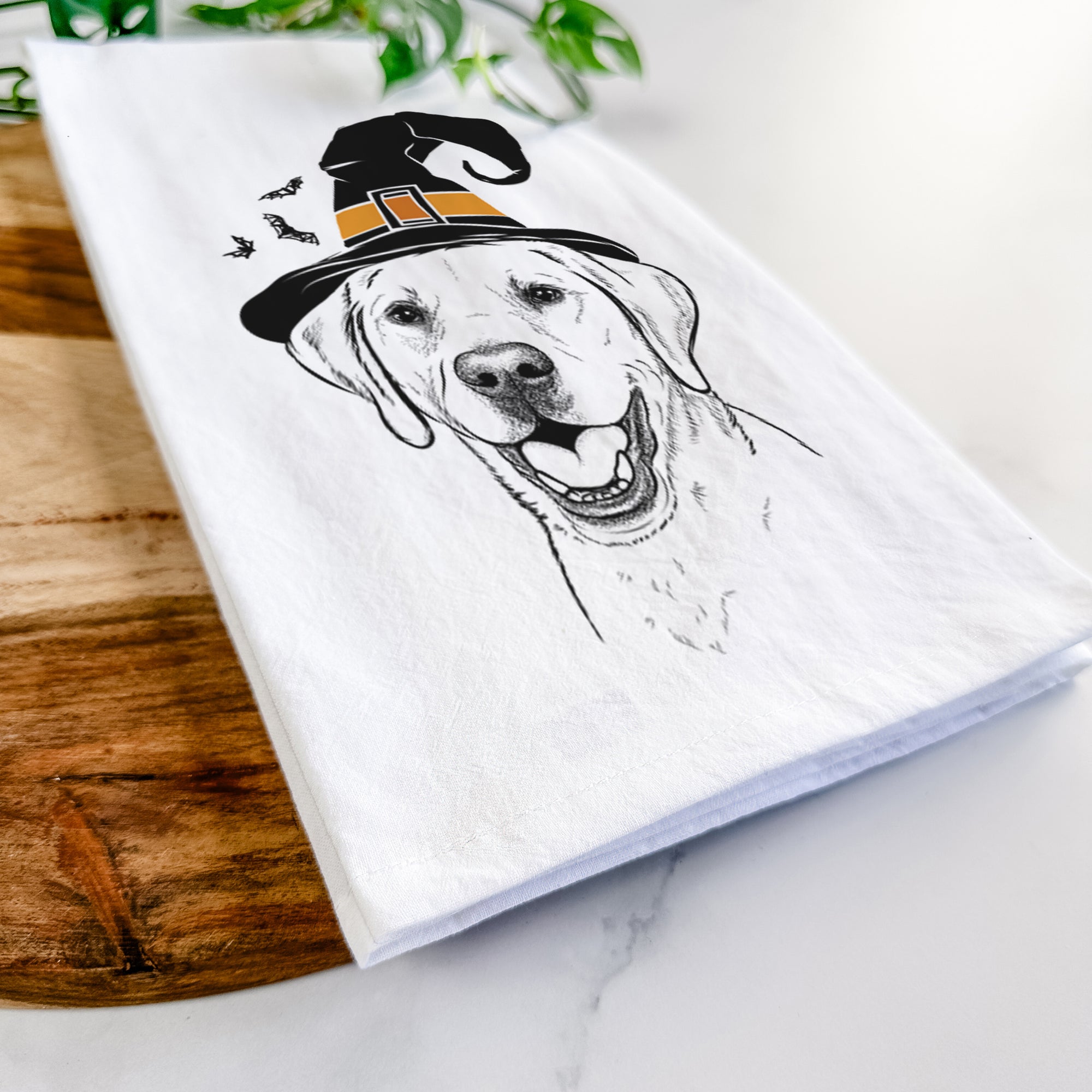 Nate the Labrador Retriever Tea Towel