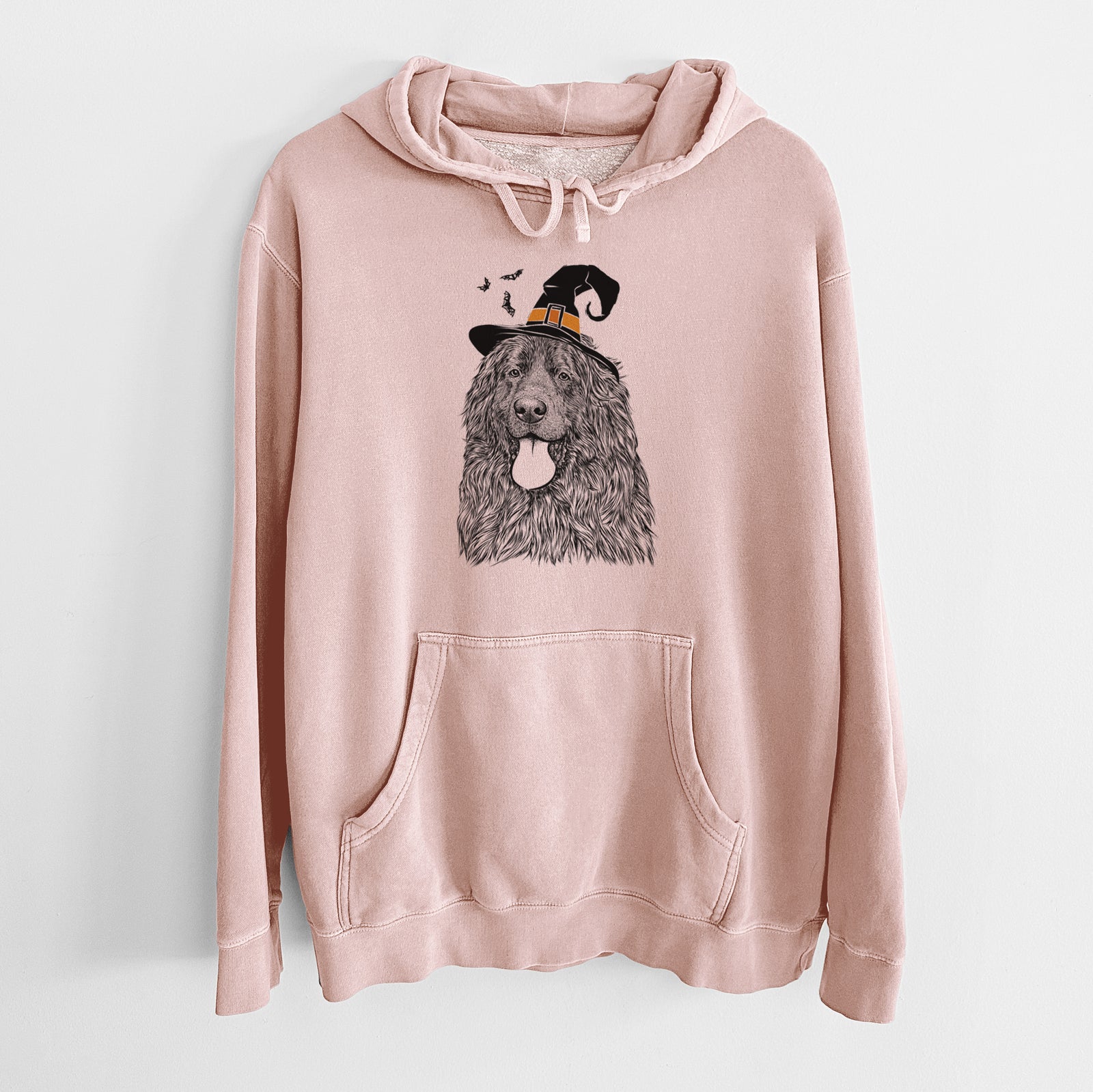 Witch Neptune the Newfoundland - Unisex Pigment Dyed Hoodie