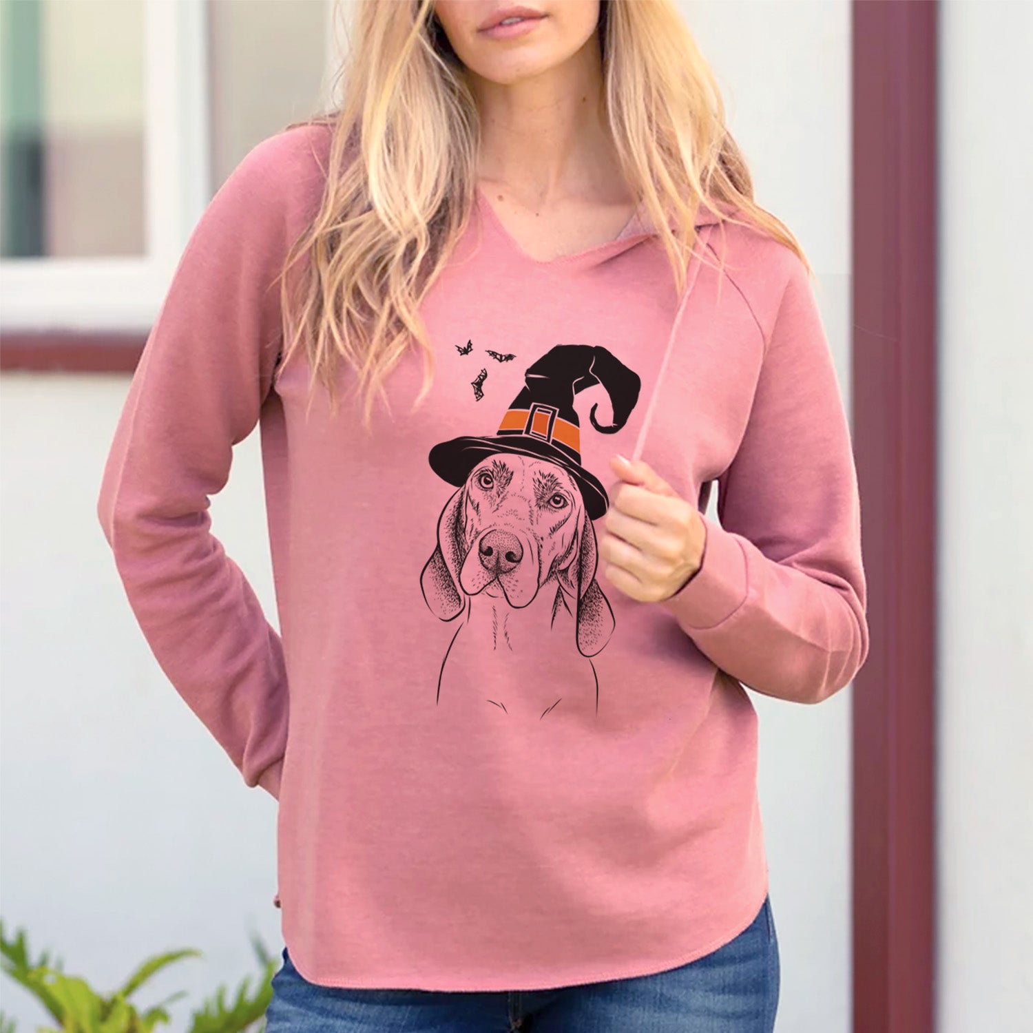 Witch Norman the Plott Hound - Cali Wave Hooded Sweatshirt