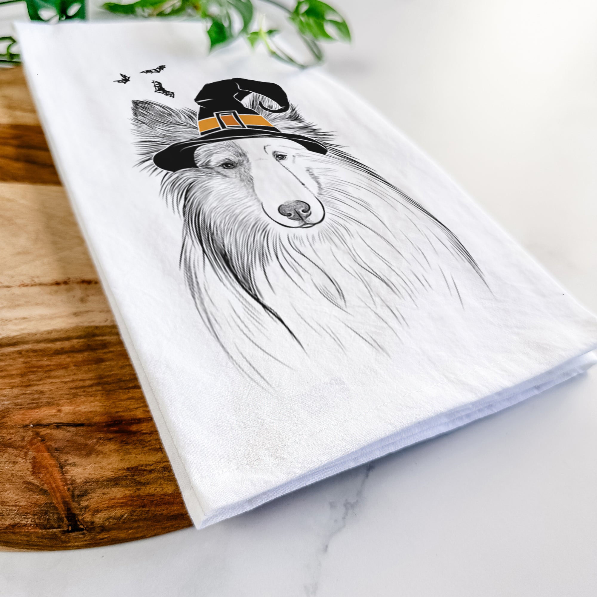 Palin the Shetland Sheepdog Tea Towel