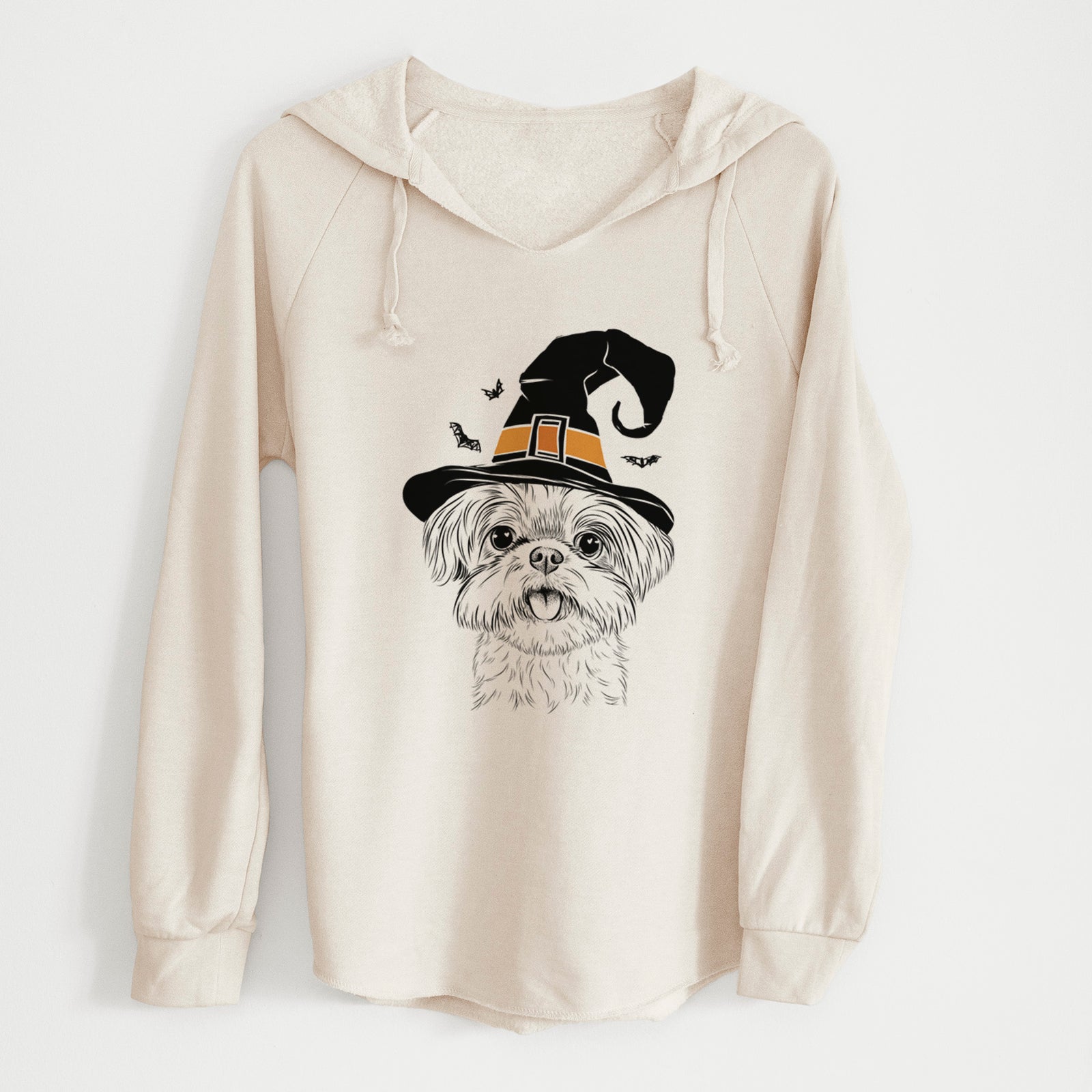 Witch Pebbles the Shorkie - Cali Wave Hooded Sweatshirt