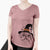 Witch Pebbles the Shorkie - Women's Perfect V-neck Shirt