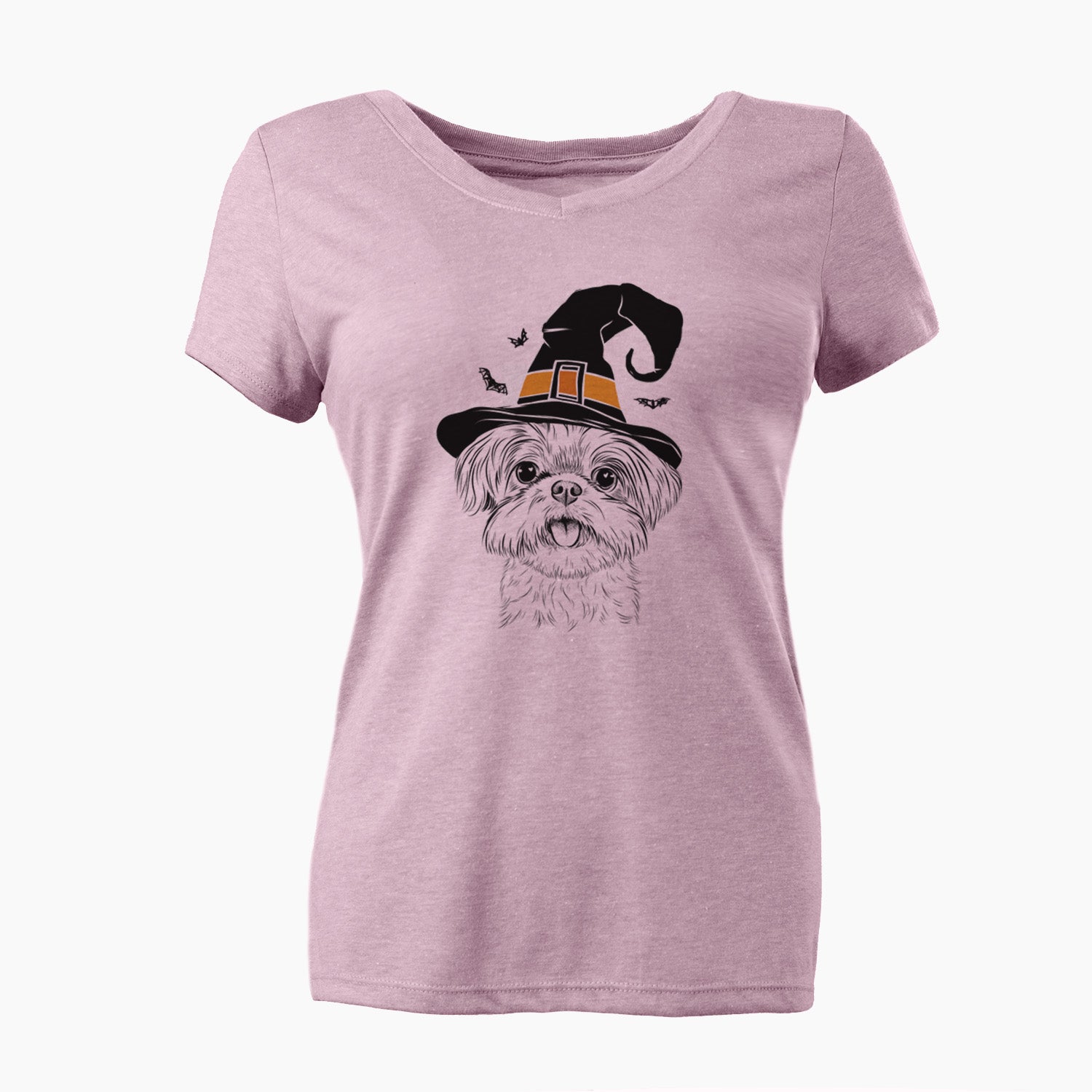 Witch Pebbles the Shorkie - Women's Perfect V-neck Shirt