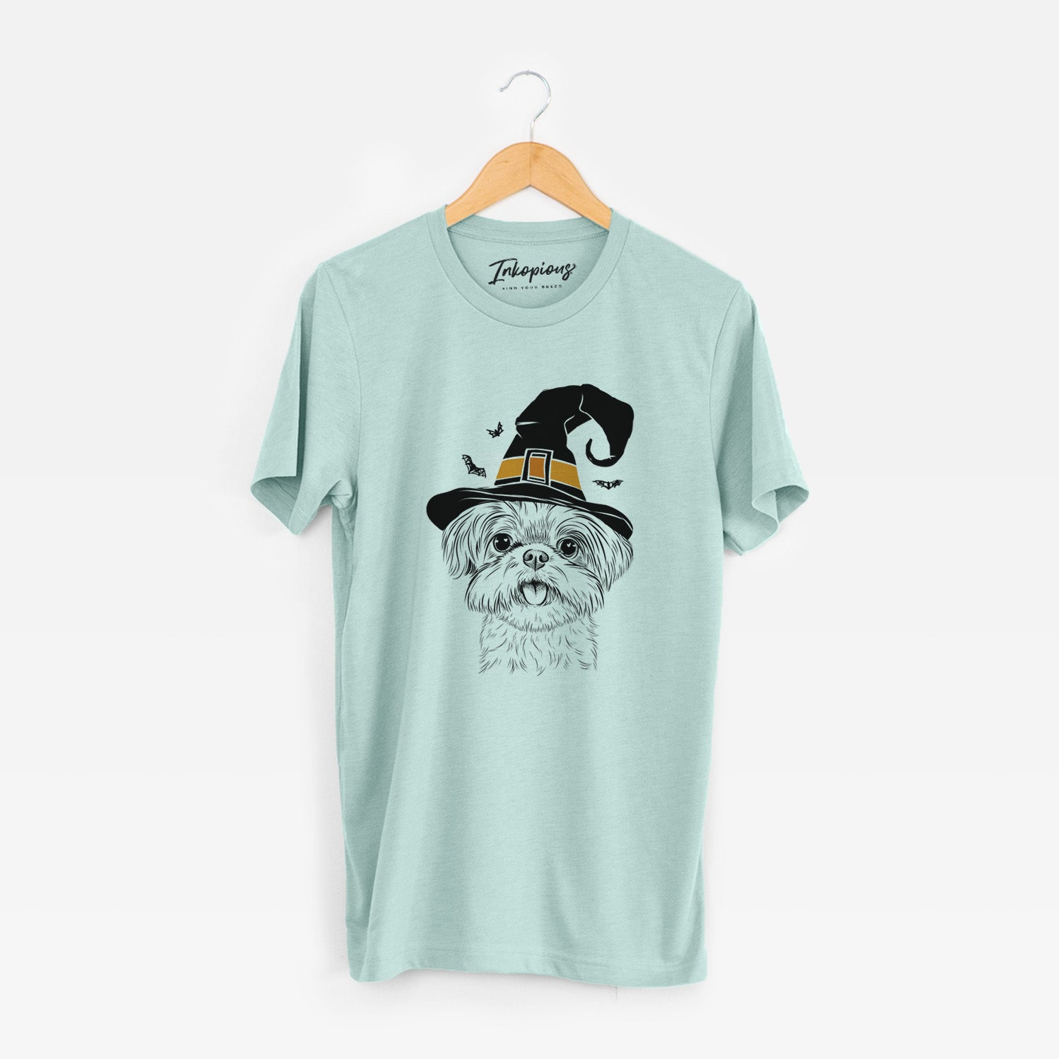 Witch Pebbles the Shorkie - Unisex Crewneck