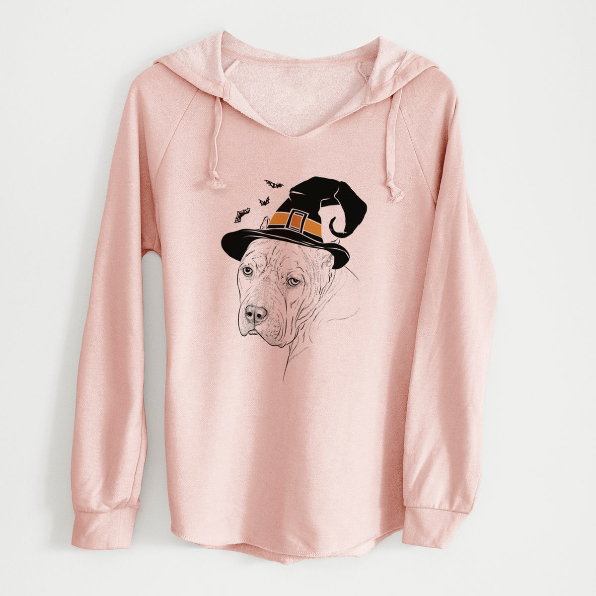 Witch Precious the Staffordshire Terrier - Cali Wave Hooded Sweatshirt
