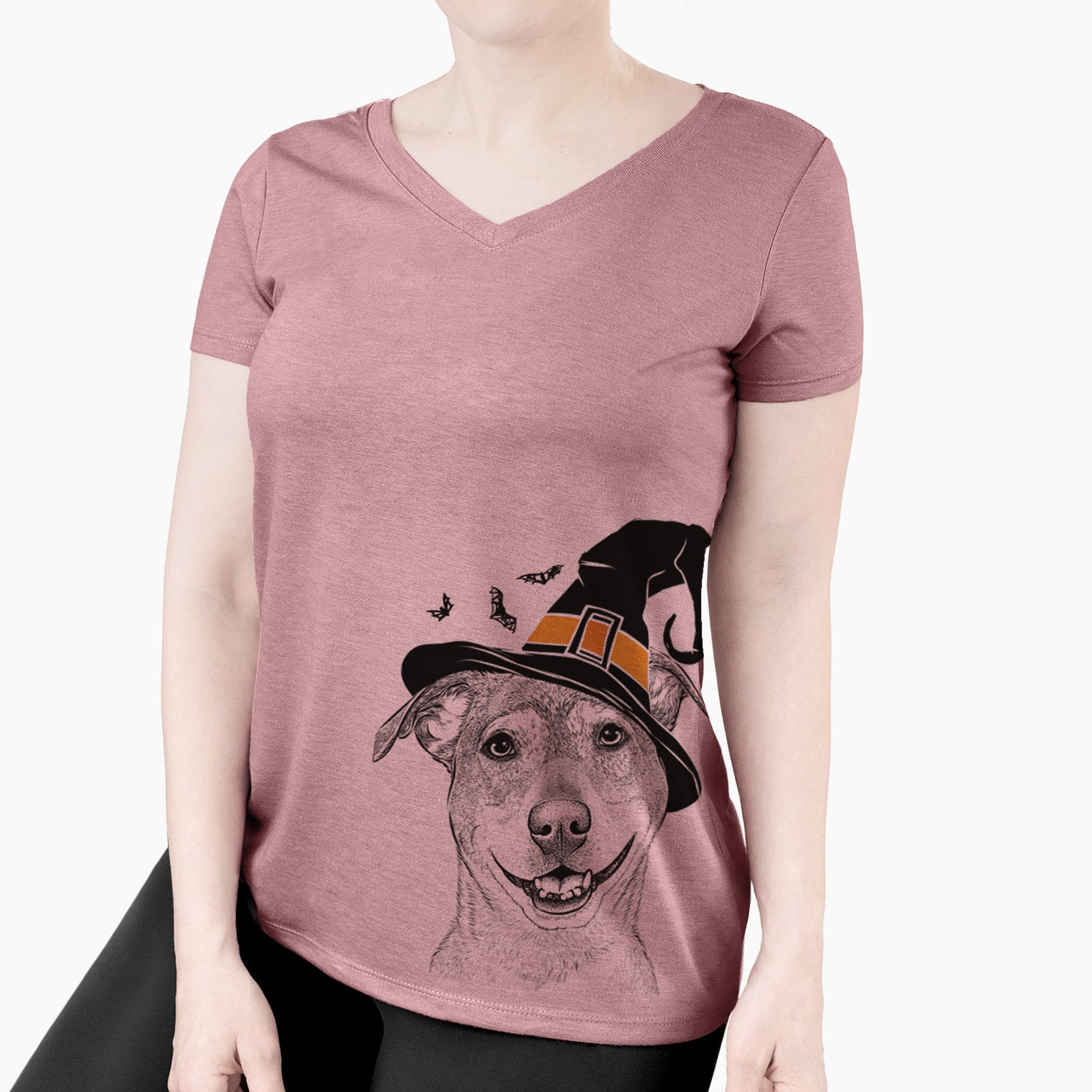 Witch Reese the Mountain Cur - Women's Perfect V-neck Shirt