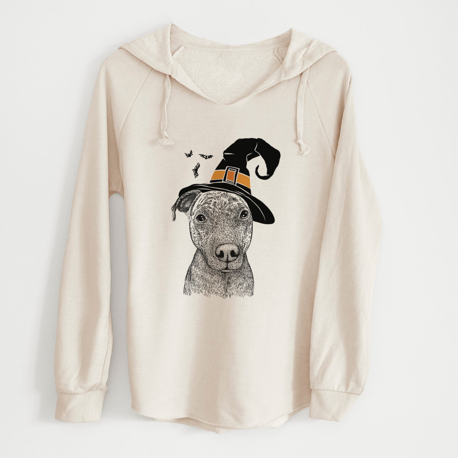 Witch Reeses the Pitbull - Cali Wave Hooded Sweatshirt