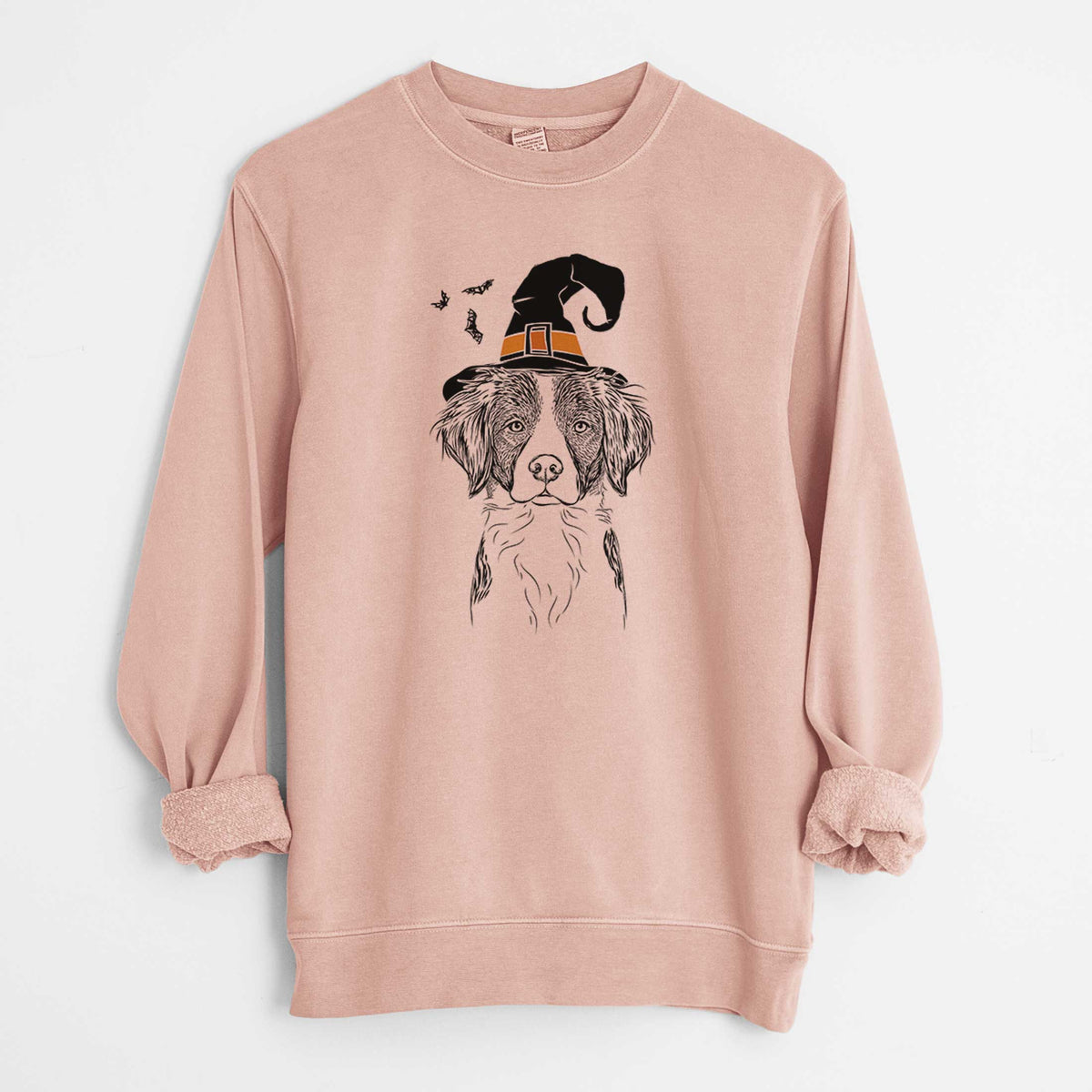 Witch Remi the Brittany - Unisex Pigment Dyed Crew Sweatshirt