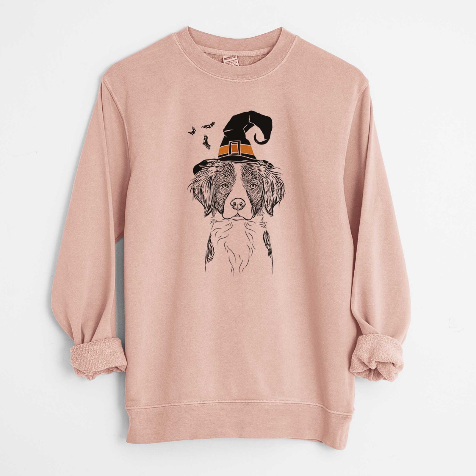 Witch Remi the Brittany - Unisex Pigment Dyed Crew Sweatshirt
