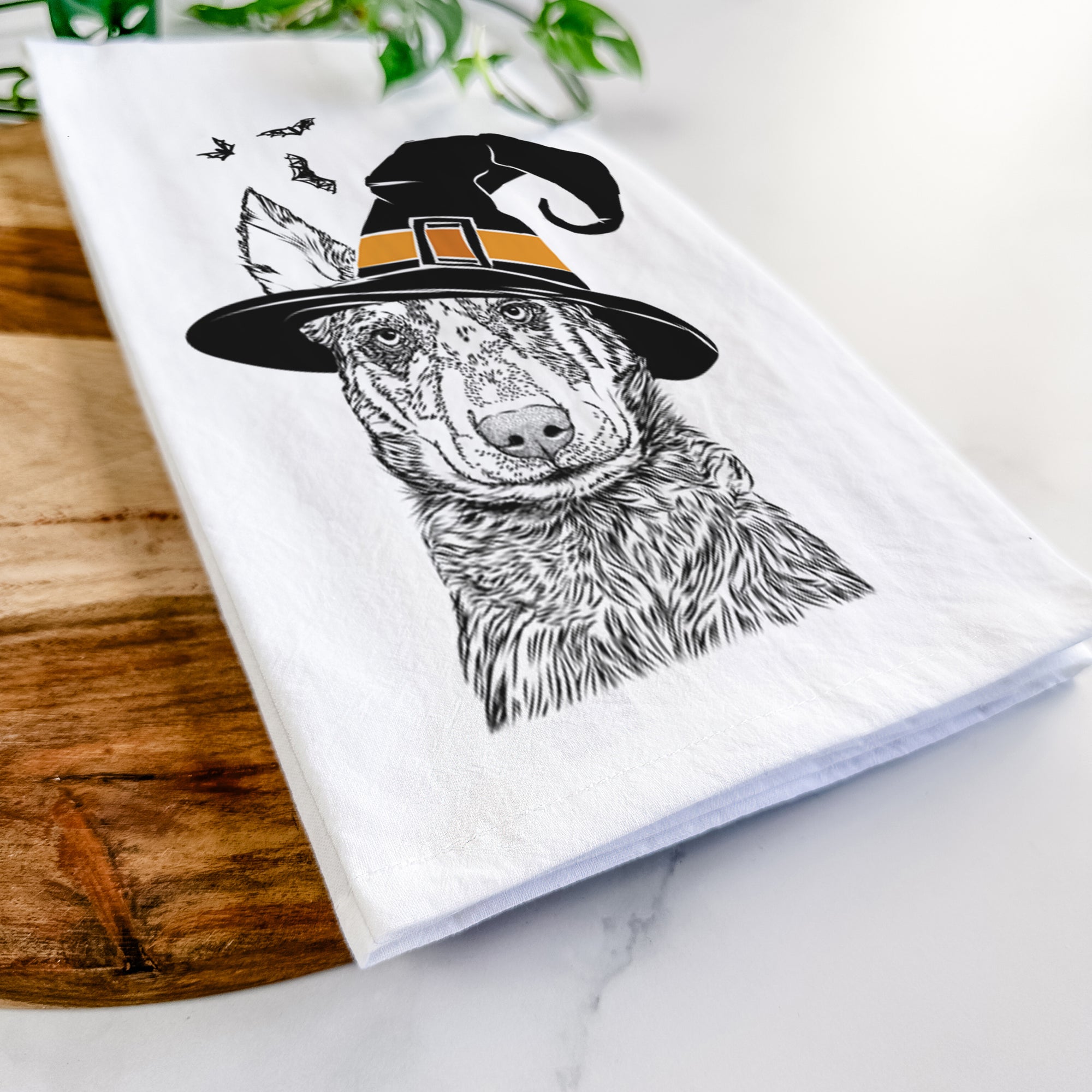 Riggs the Beauceron Tea Towel