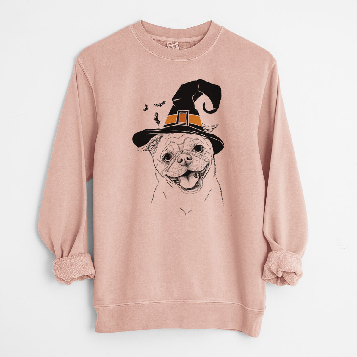 Witch Riley the Chug - Unisex Pigment Dyed Crew Sweatshirt