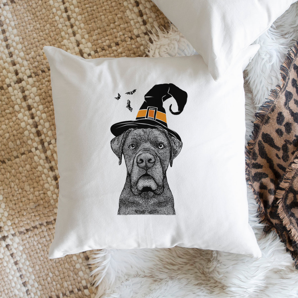 Rocco the Cane Corso - Throw Pillow Cover