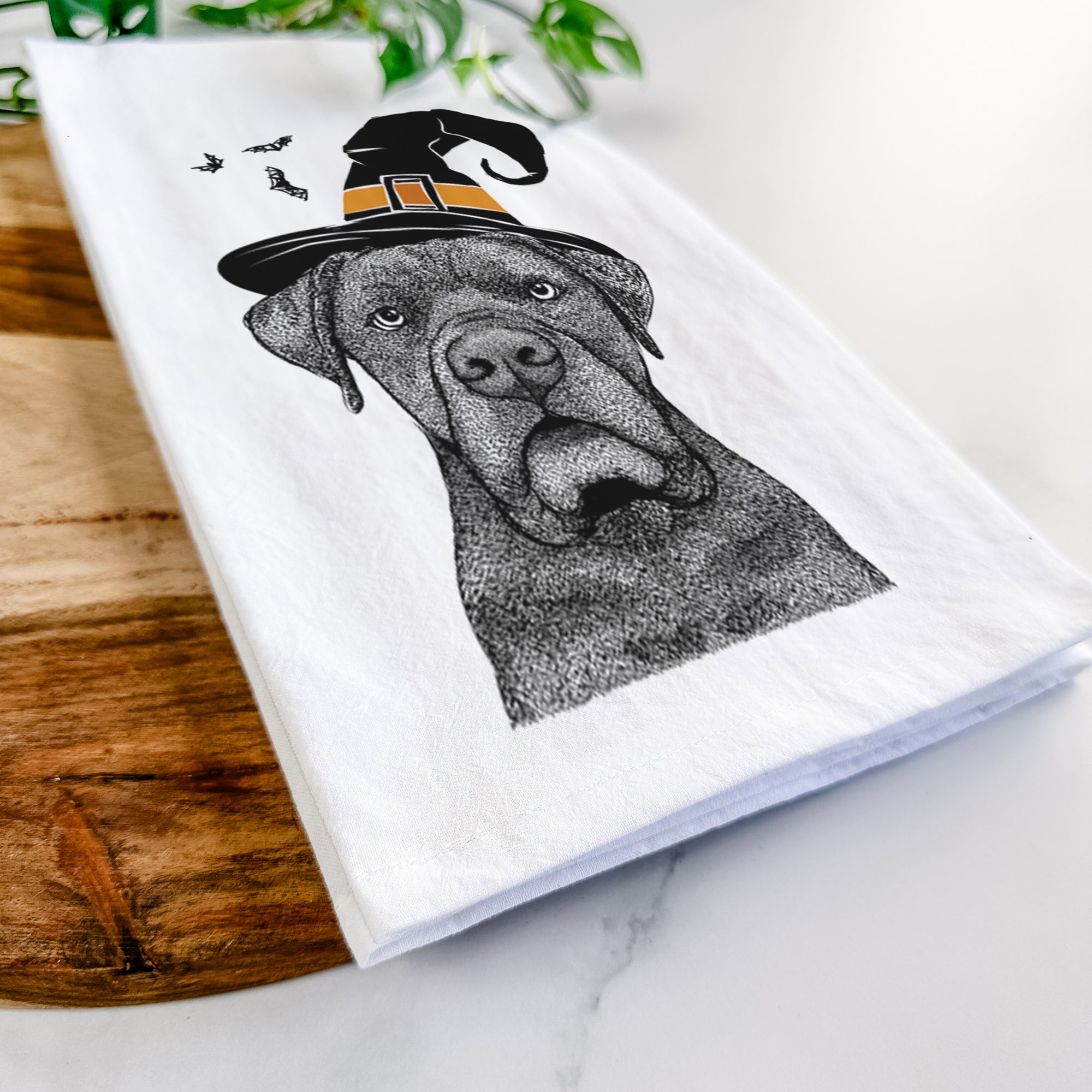 Rocco the Cane Corso Tea Towel