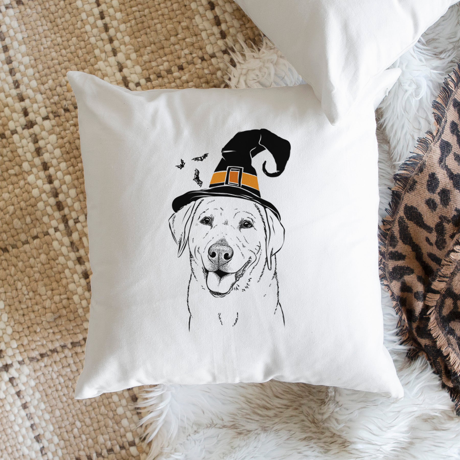 Sanford the Labrador Retriever - Throw Pillow Cover