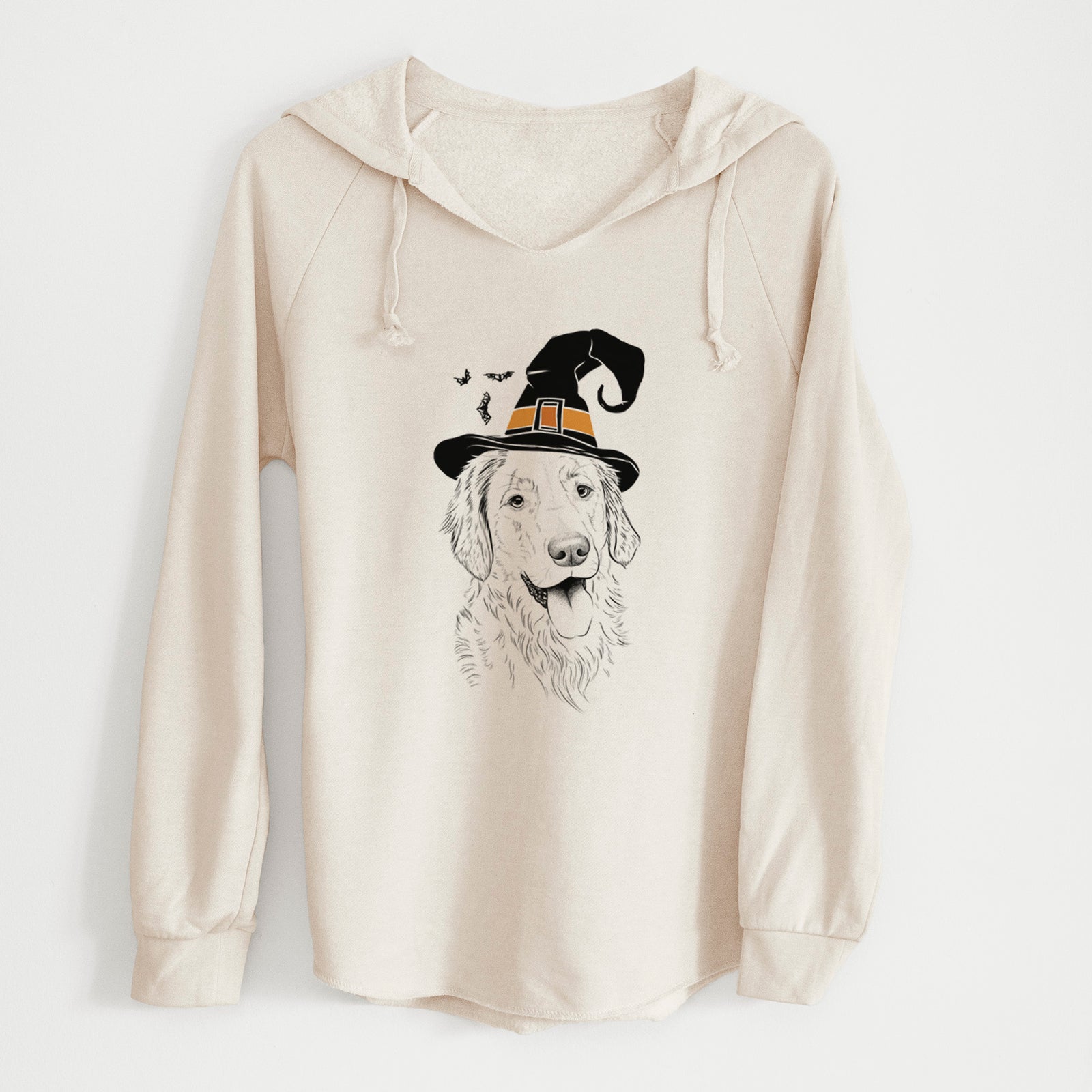 Witch Semba the Golden Retriever - Cali Wave Hooded Sweatshirt