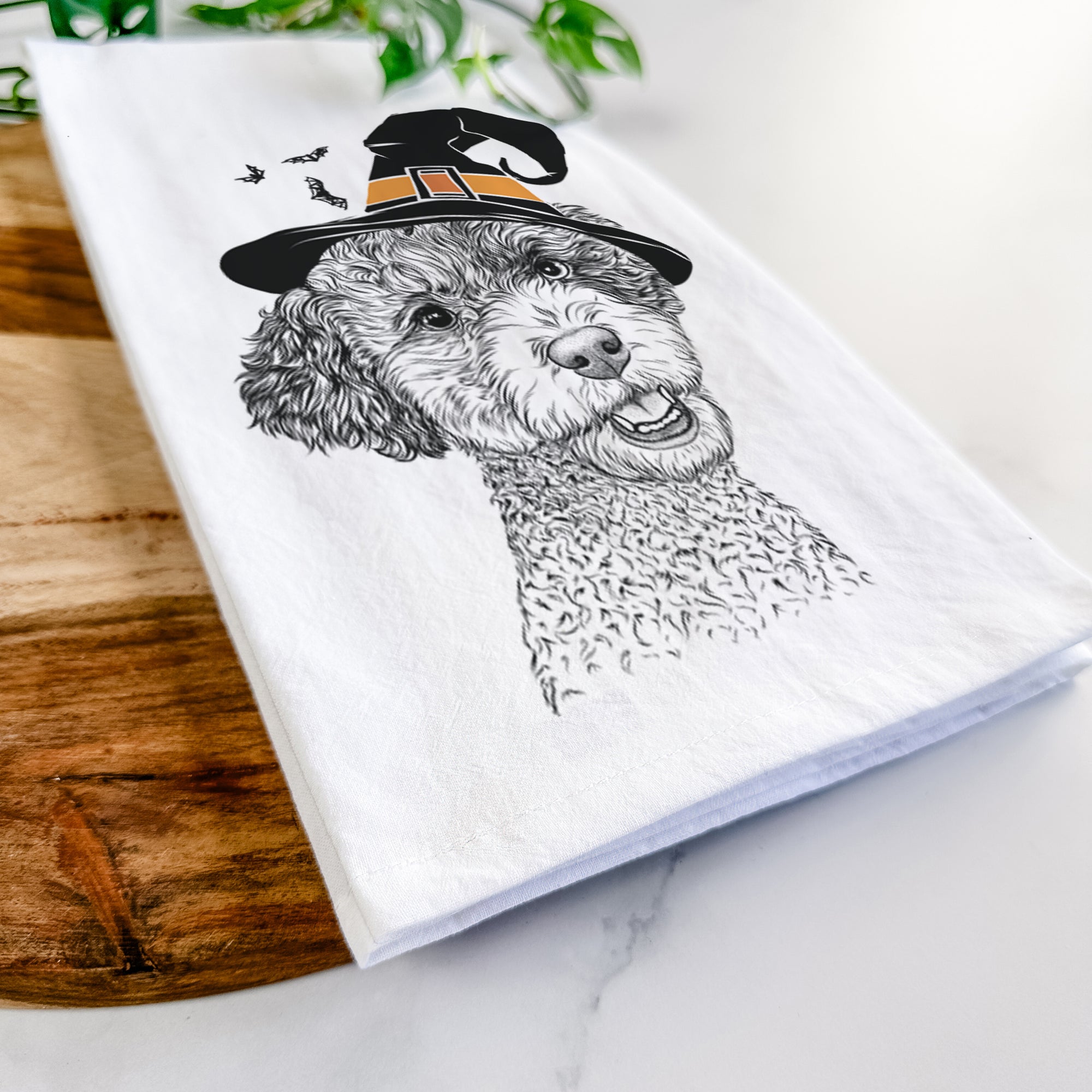 Skipper the Twoodle Tea Towel