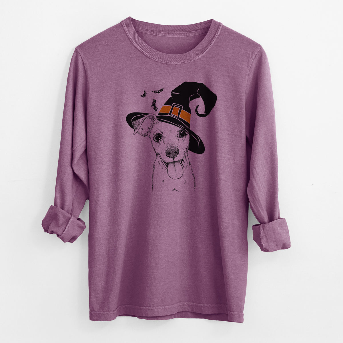 Witch Tyler the Mixed Breed - Men's Heavyweight 100% Cotton Long Sleeve