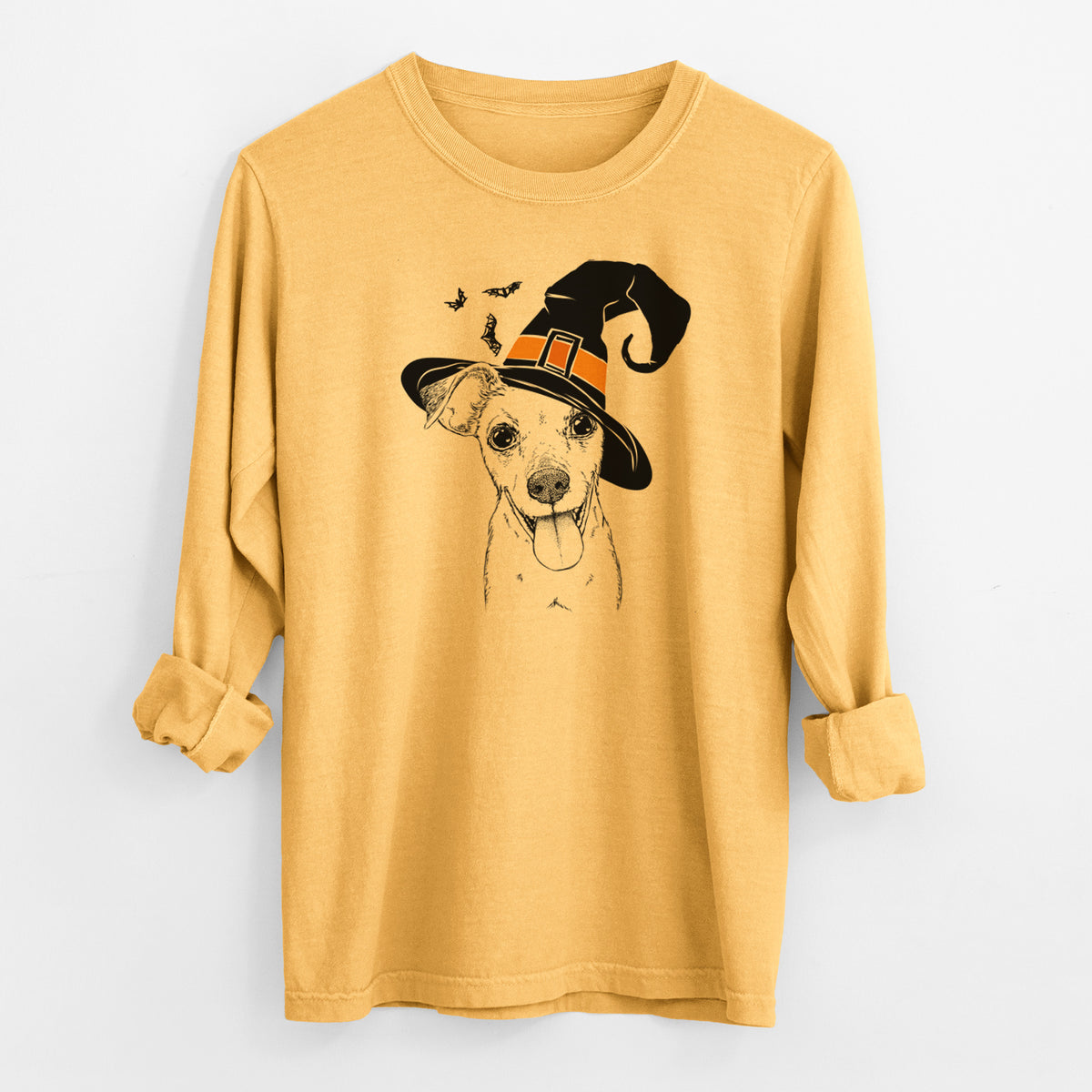 Witch Tyler the Mixed Breed - Men's Heavyweight 100% Cotton Long Sleeve