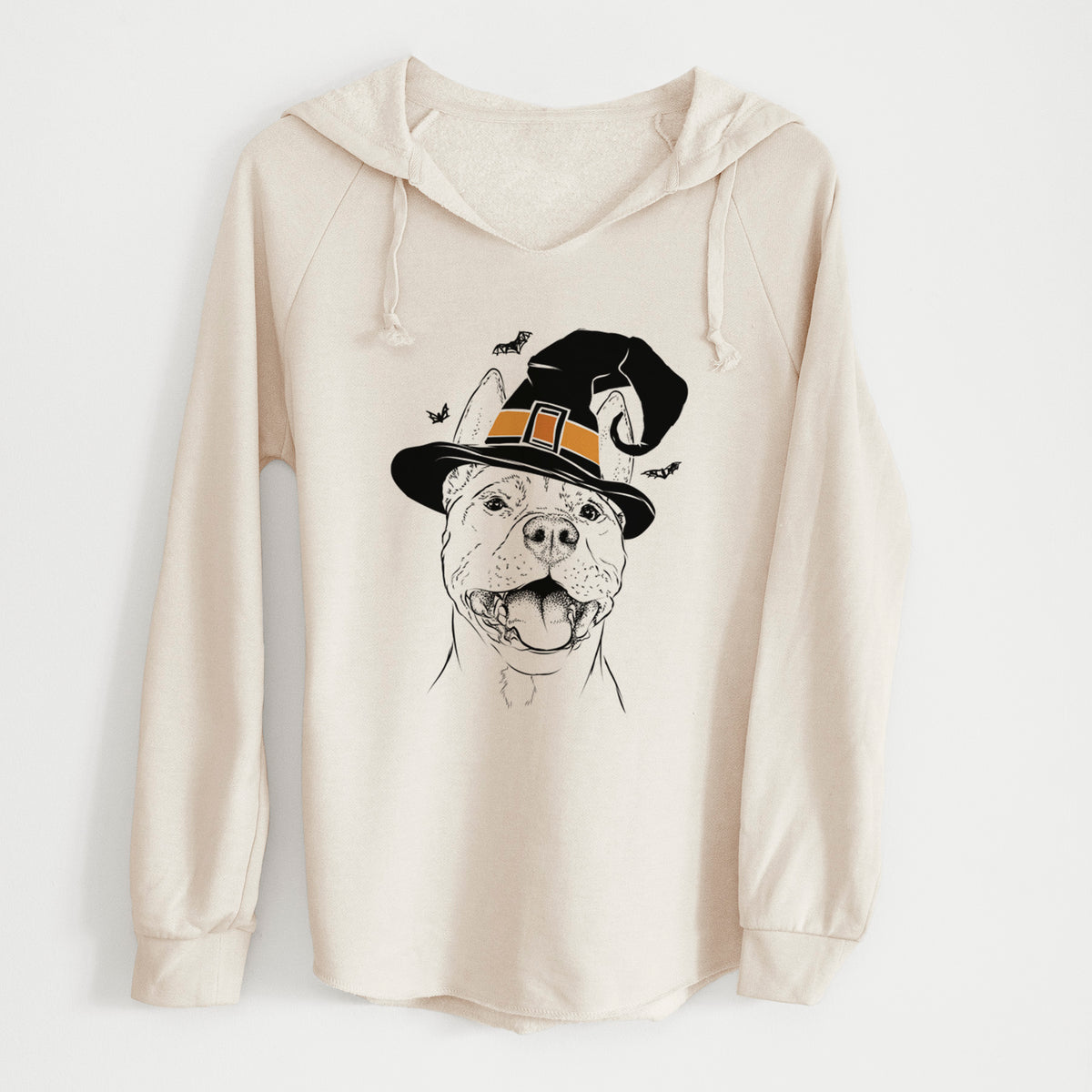 Witch Wally the Pitbull - Cali Wave Hooded Sweatshirt