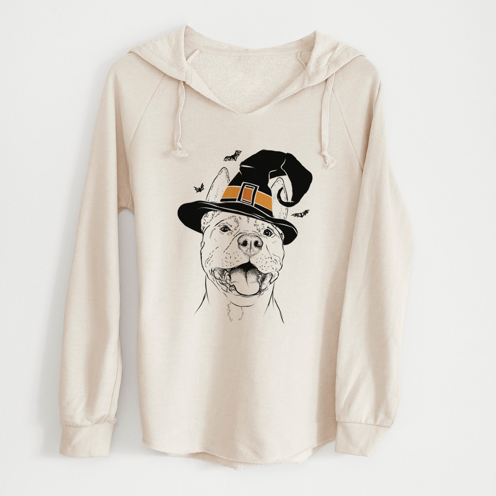 Witch Wally the Pitbull - Cali Wave Hooded Sweatshirt