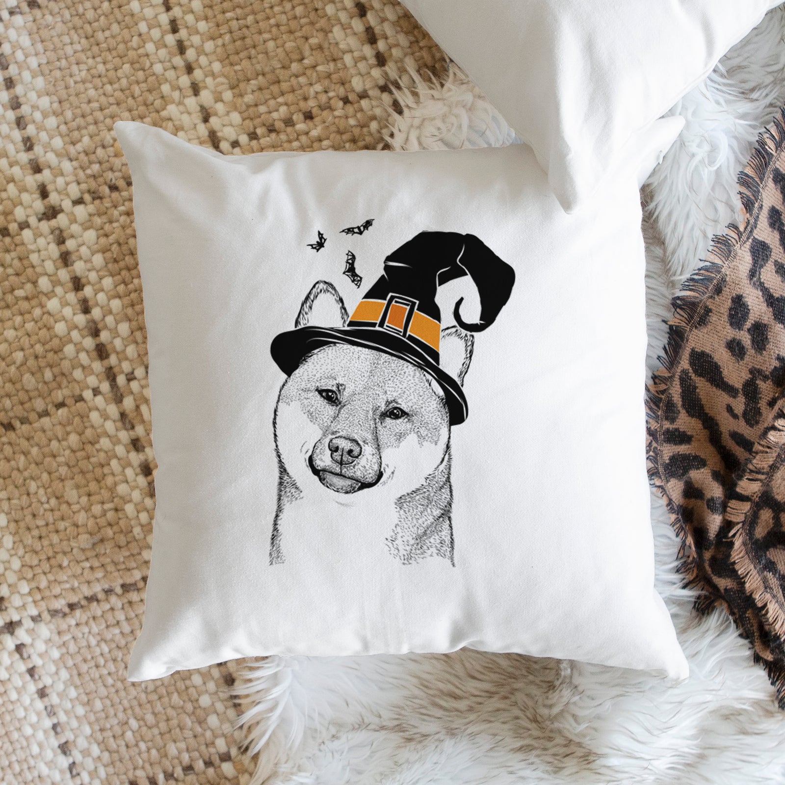 Yakuza the Shiba Inu - Throw Pillow Cover