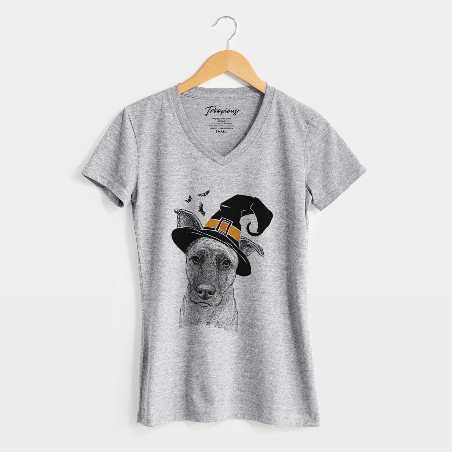 Witch Zoey the Mixed Breed - Women's Perfect V-neck Shirt