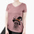 Witch Zoey the Mixed Breed - Women's Perfect V-neck Shirt