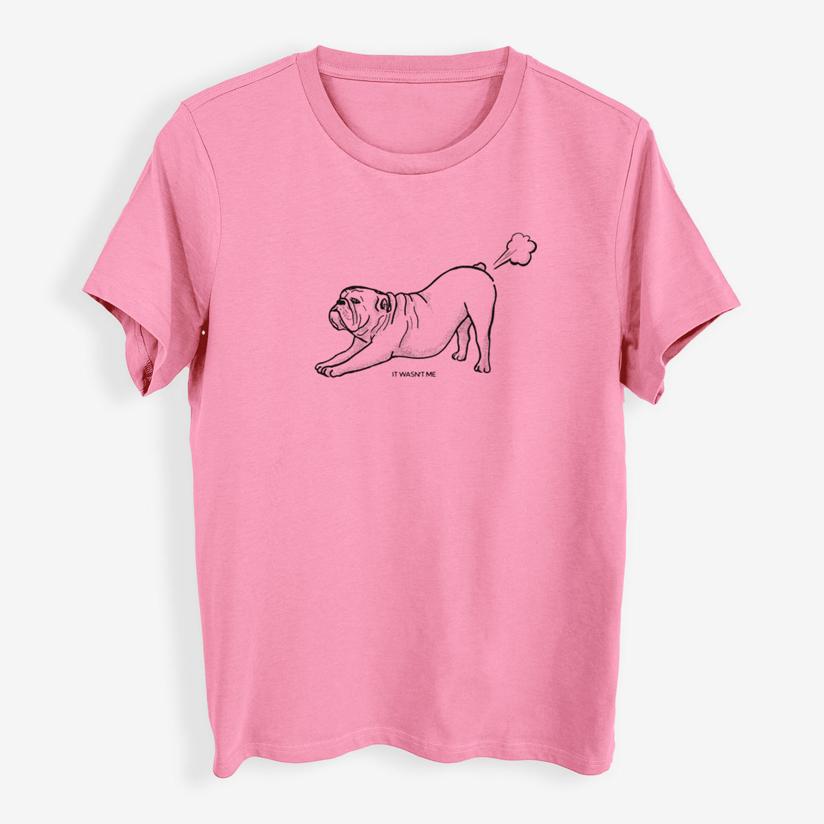 It Wasn&#39;t Me — English Bulldog - Womens Everyday Maple Tee