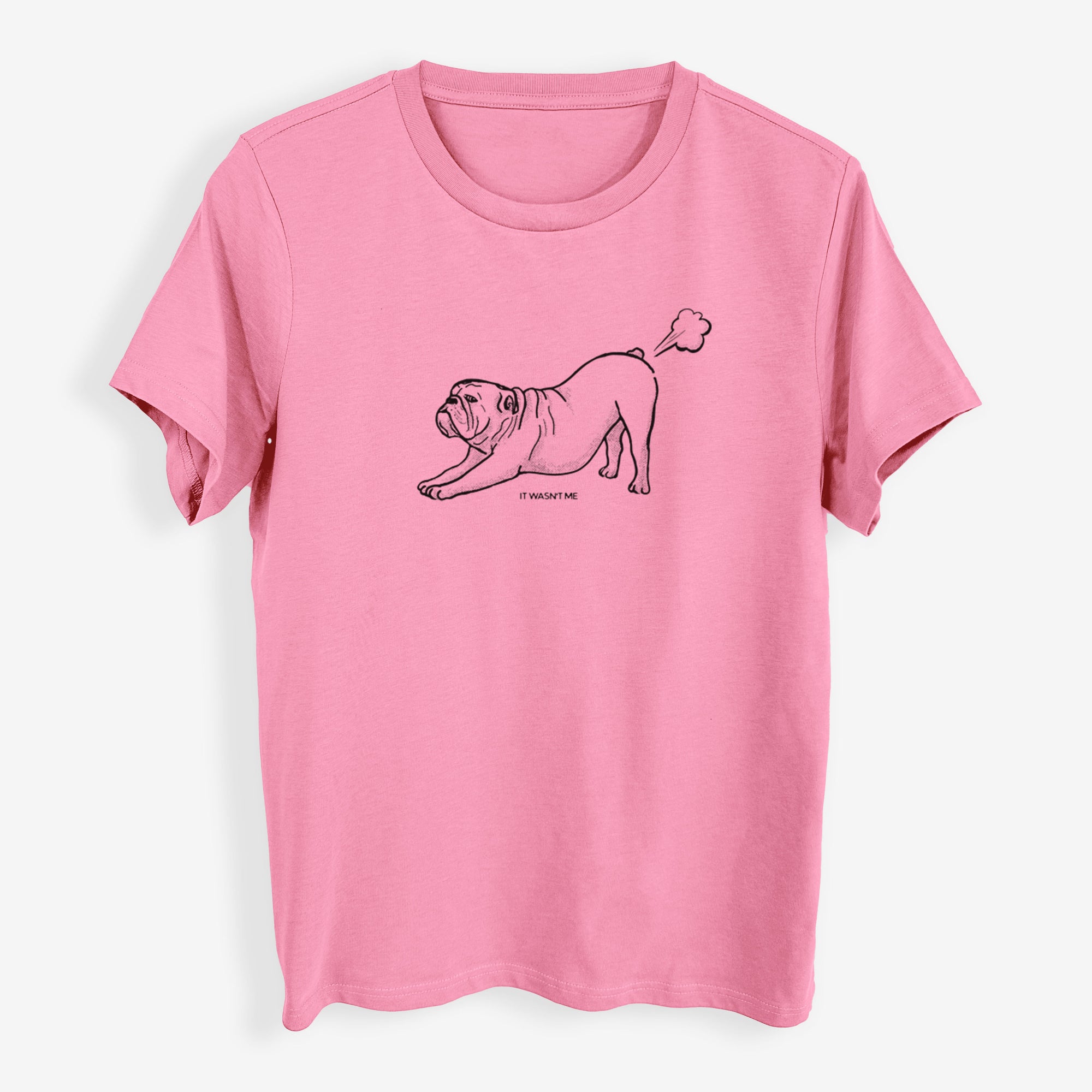 It Wasn't Me — English Bulldog - Womens Everyday Maple Tee