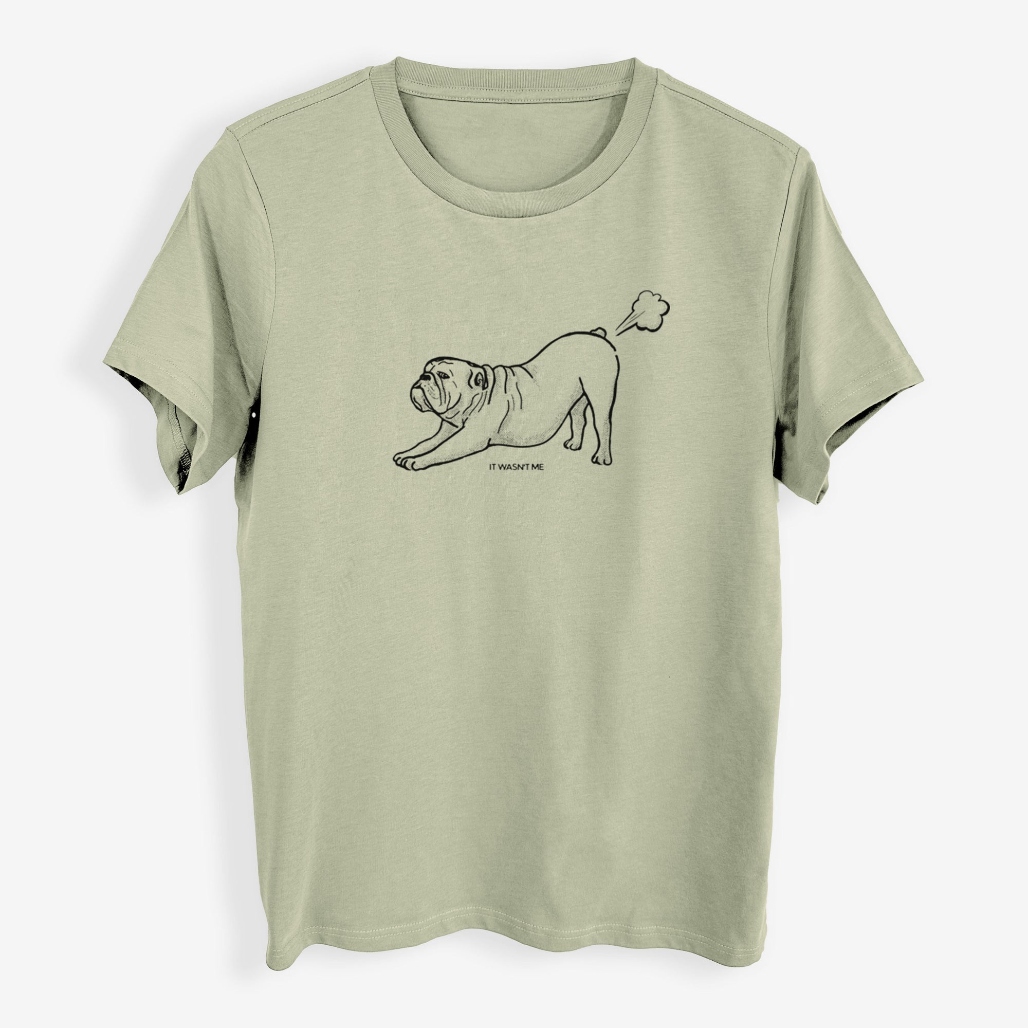 It Wasn't Me — English Bulldog - Womens Everyday Maple Tee