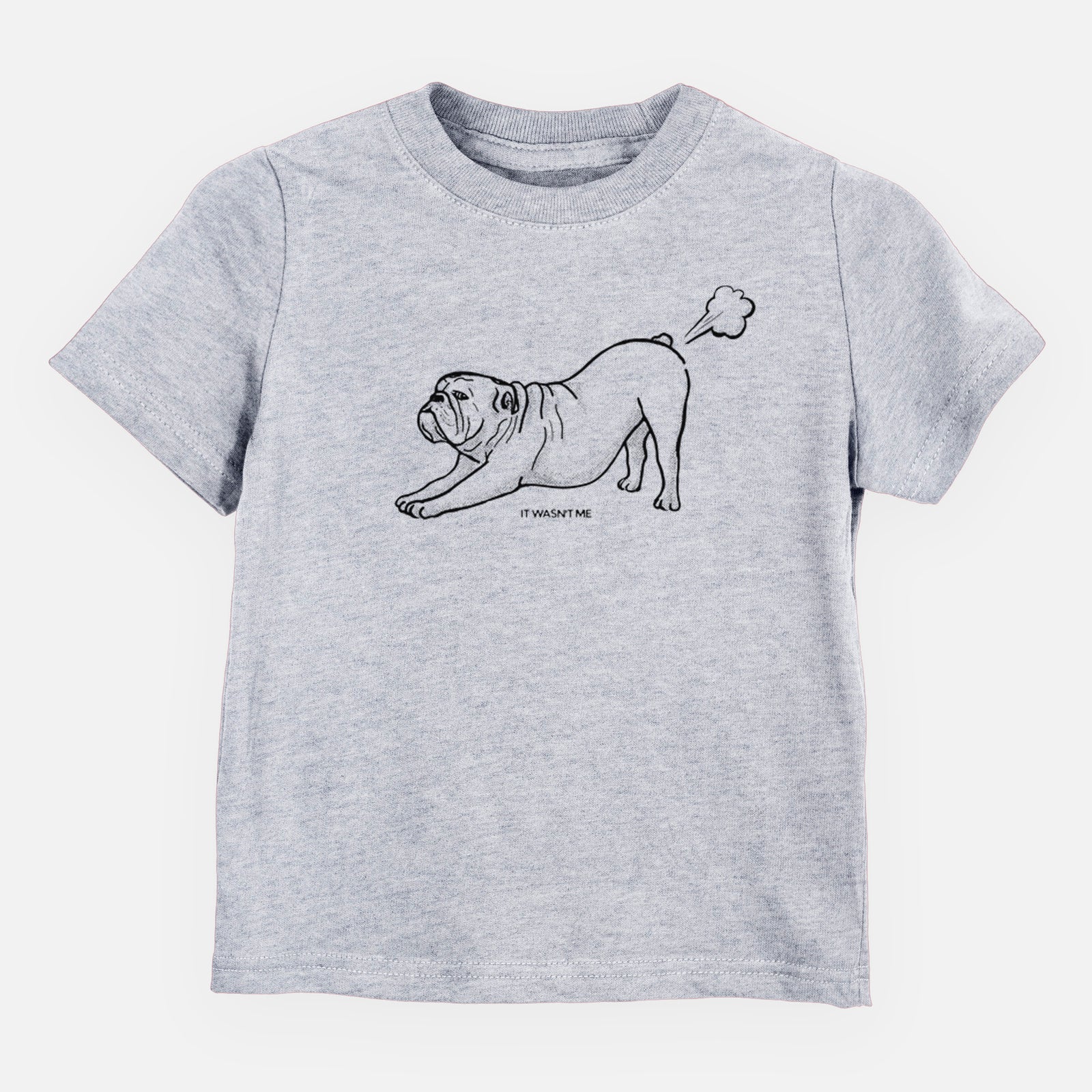 It Wasn't Me — English Bulldog - Kids/Youth/Toddler Shirt