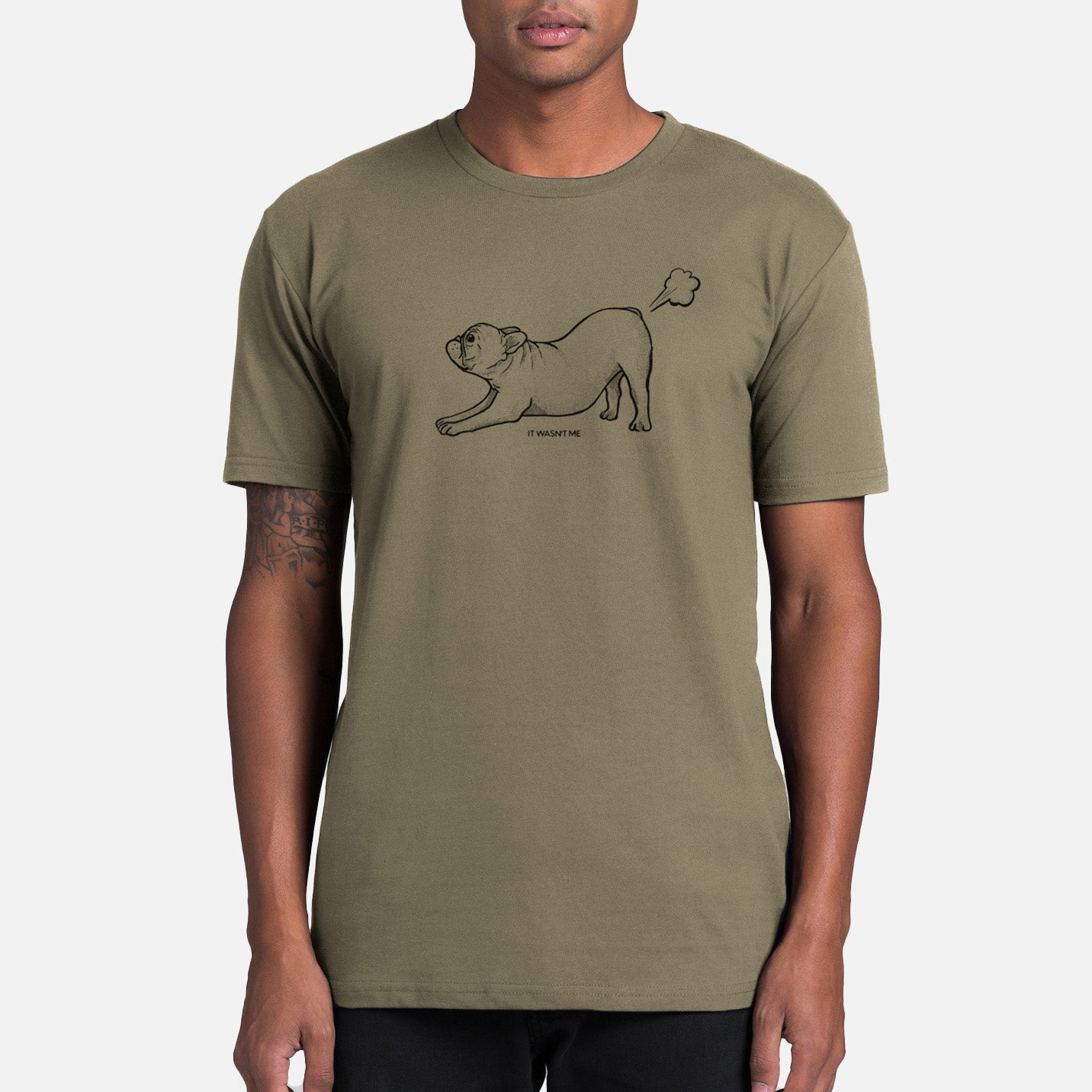 It Wasn't Me — French Bulldog - Mens Everyday Staple Tee