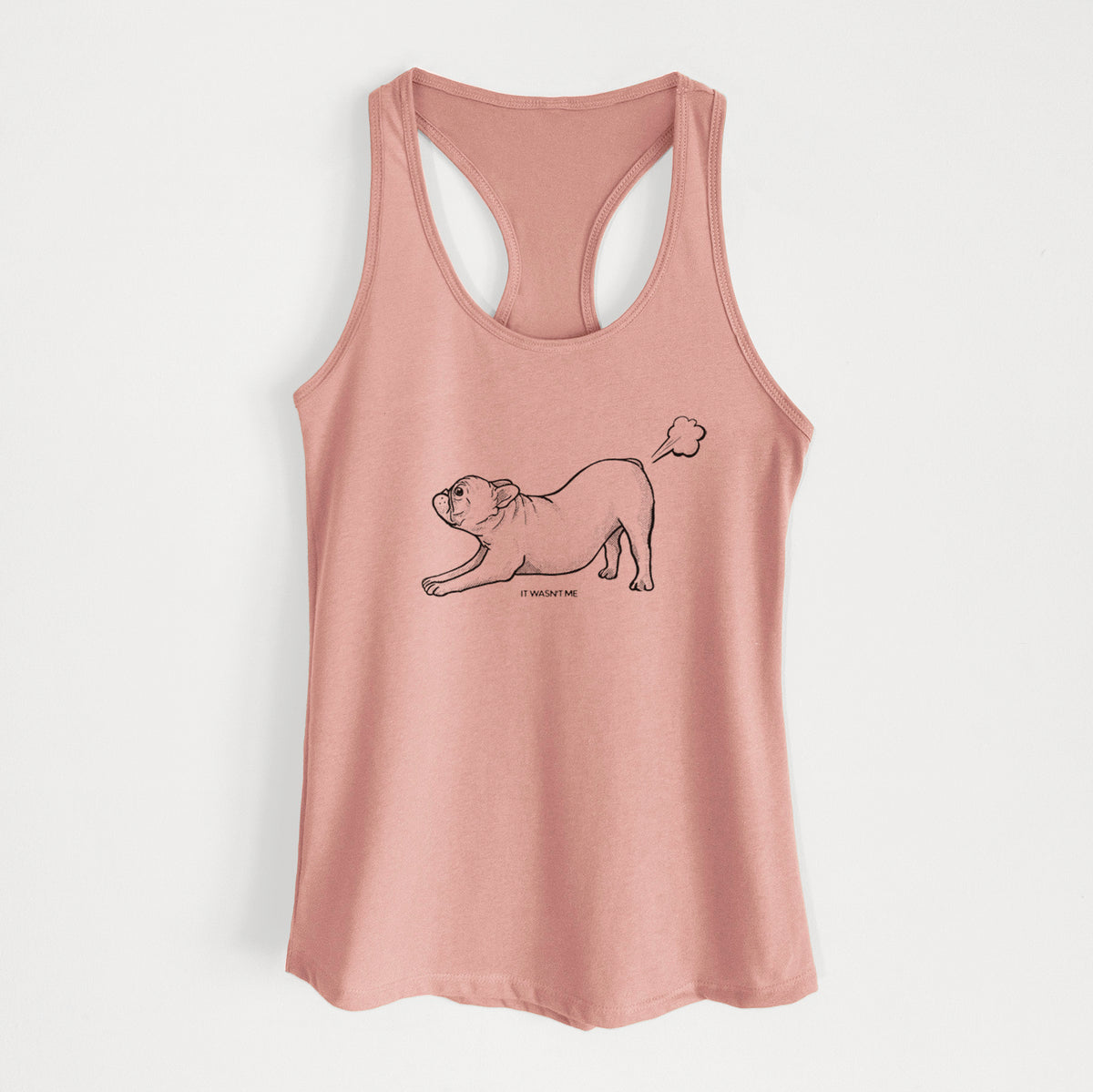 It Wasn&#39;t Me — French Bulldog - Women&#39;s Racerback Tanktop