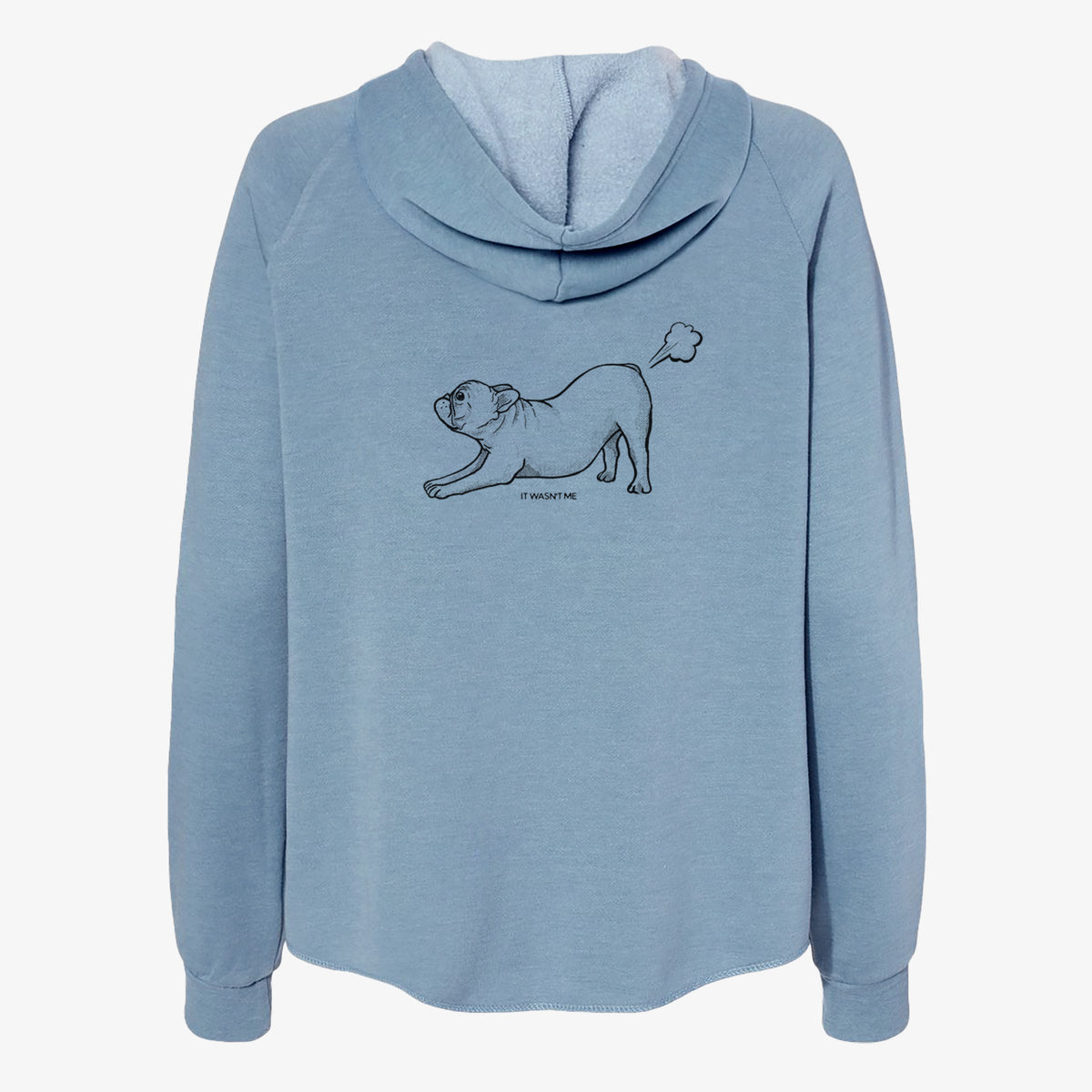 It Wasn't Me — French Bulldog - Women's Cali Wave Zip-Up Sweatshirt
