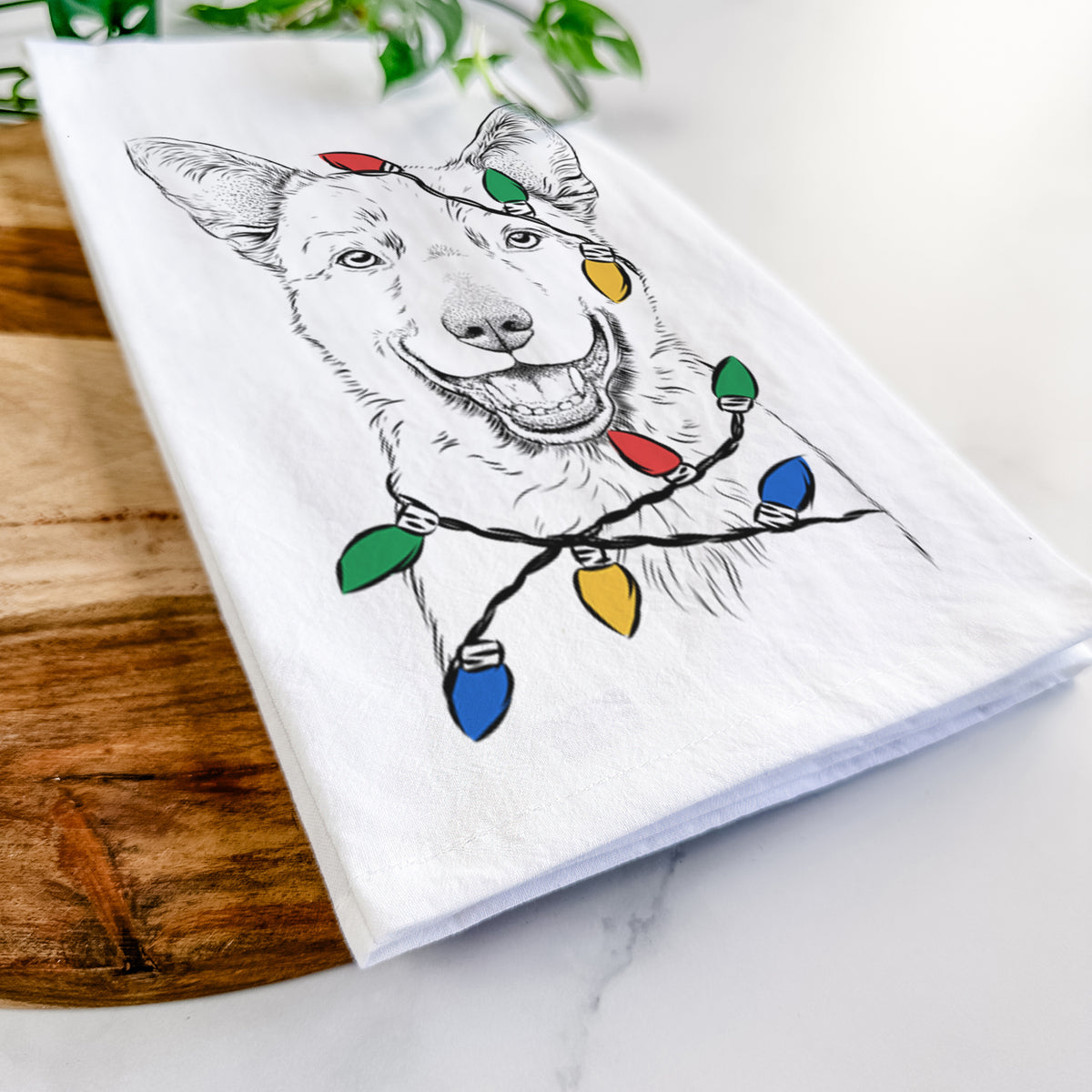 Arden the Australian Kelpie Tea Towel